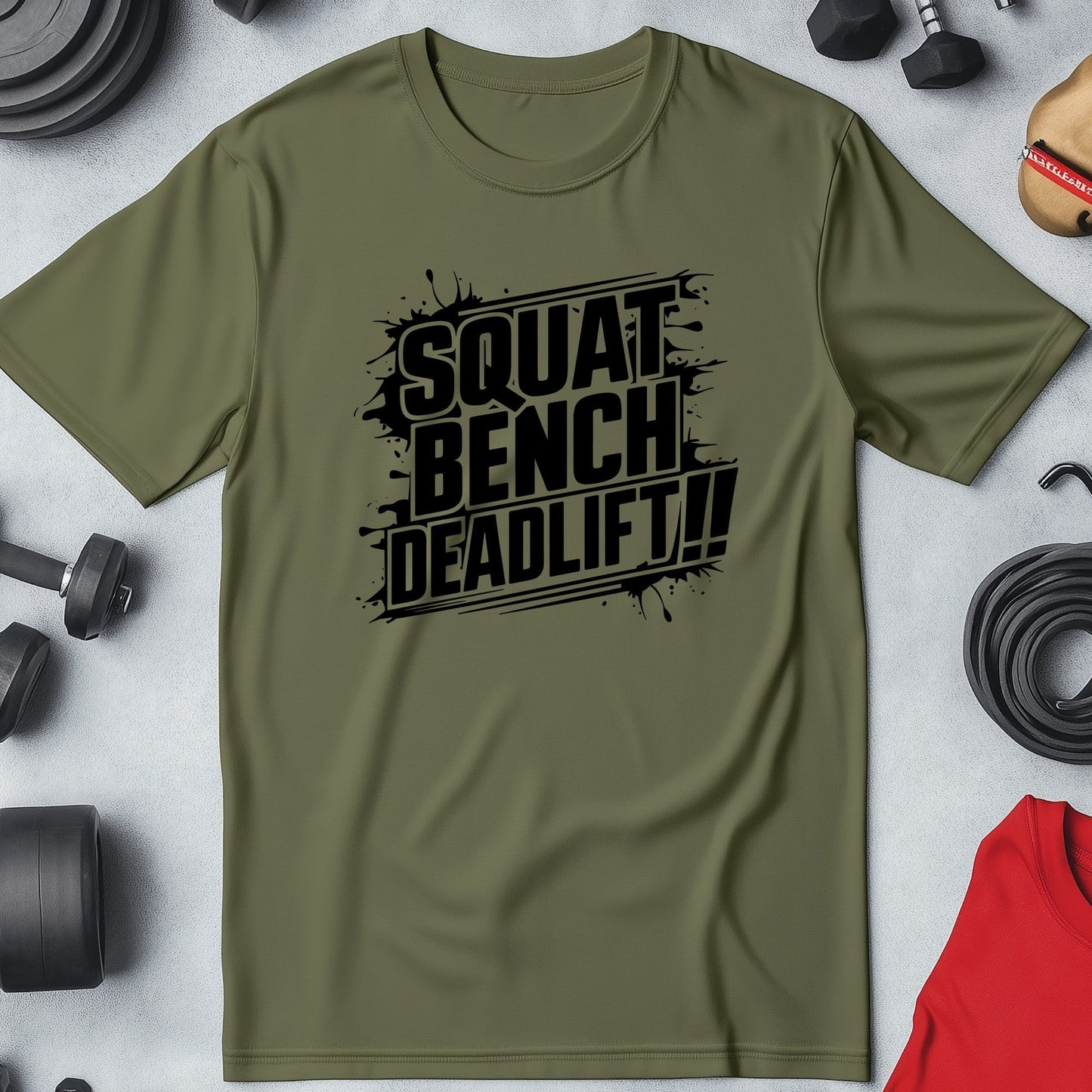Gym 75 Squat, bench deadlift T-Shirt