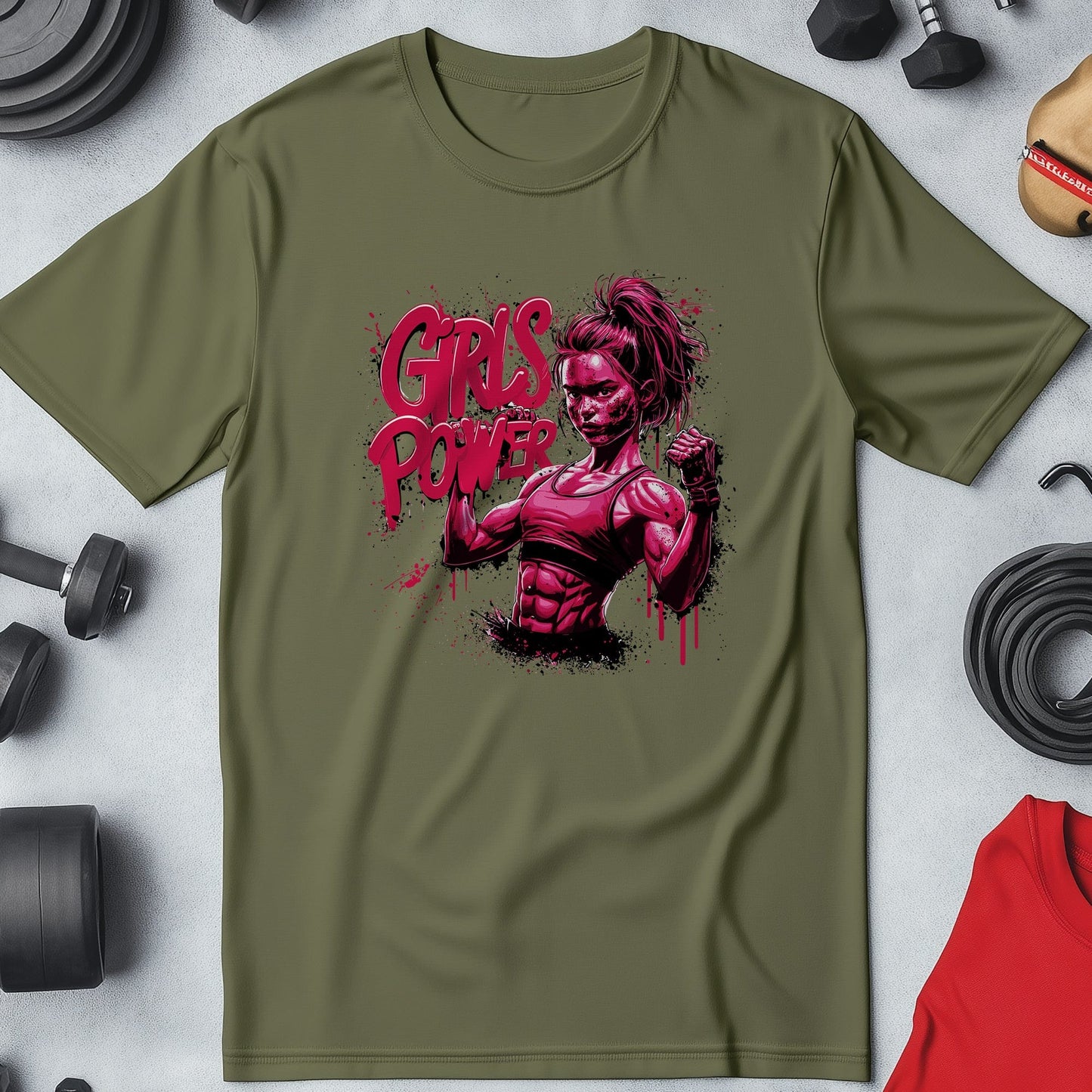 Gym 70 Girl power t-shirt