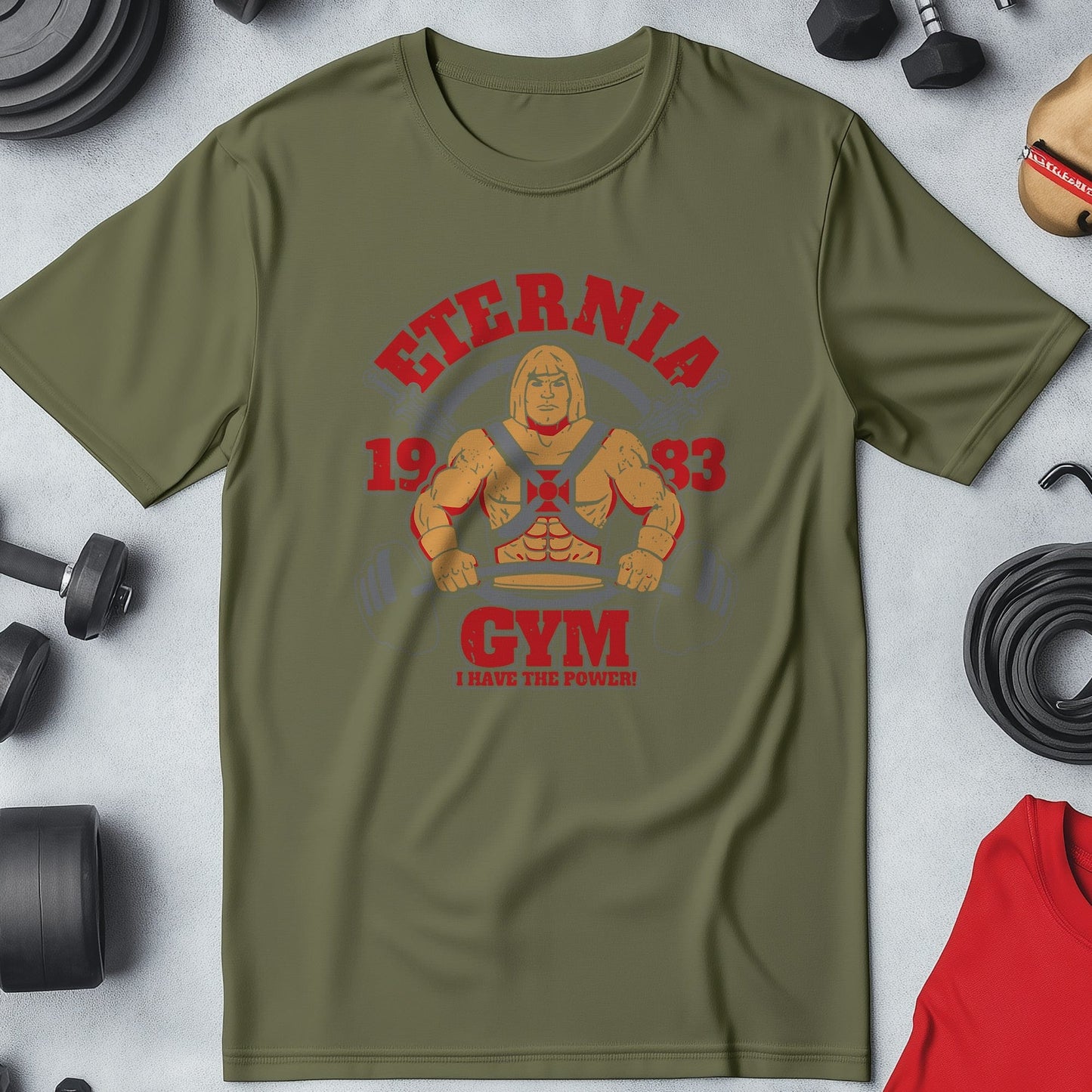 Eternia Gym T-Shirt - Lift Like a
