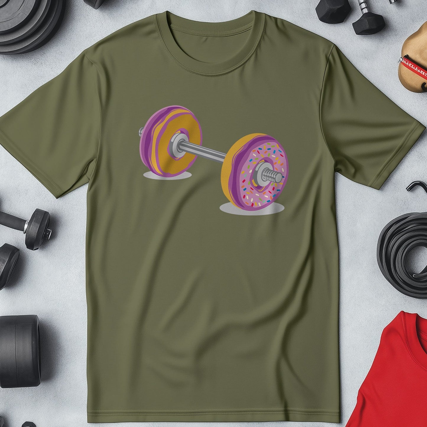 Donut Barbell T-Shirt - Lift