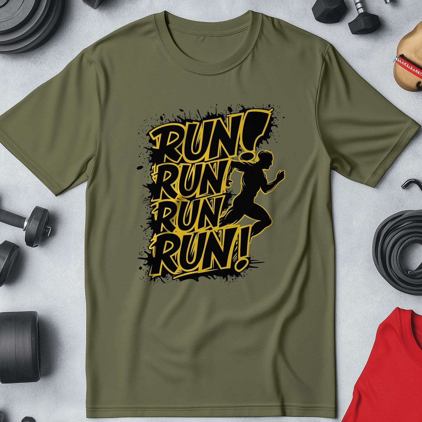 Run Run Run Gym 46 T-shirt
