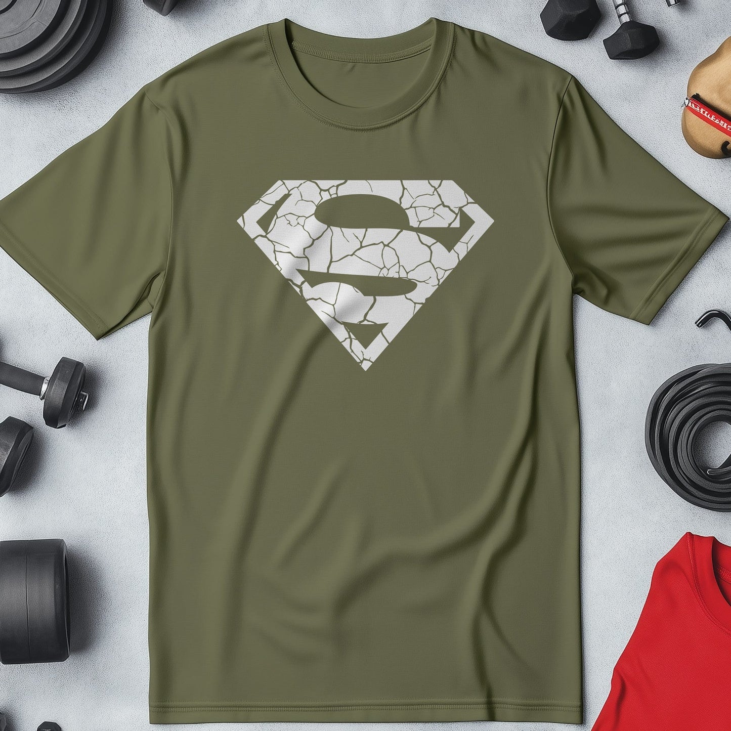 Cracked Superman T-Shirt - A Hero