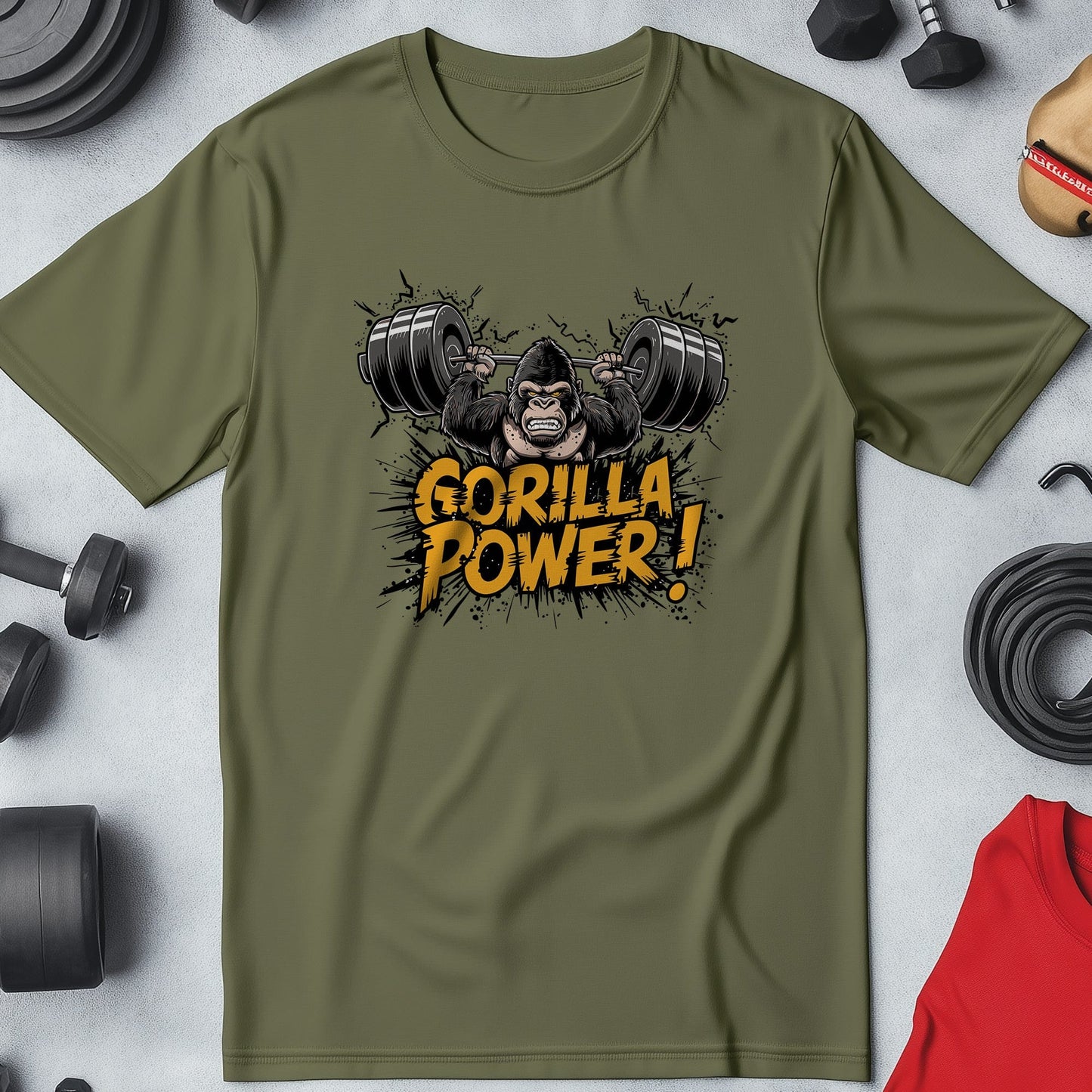 Gym 72 Unleash Your Inner Gorilla T-shirt