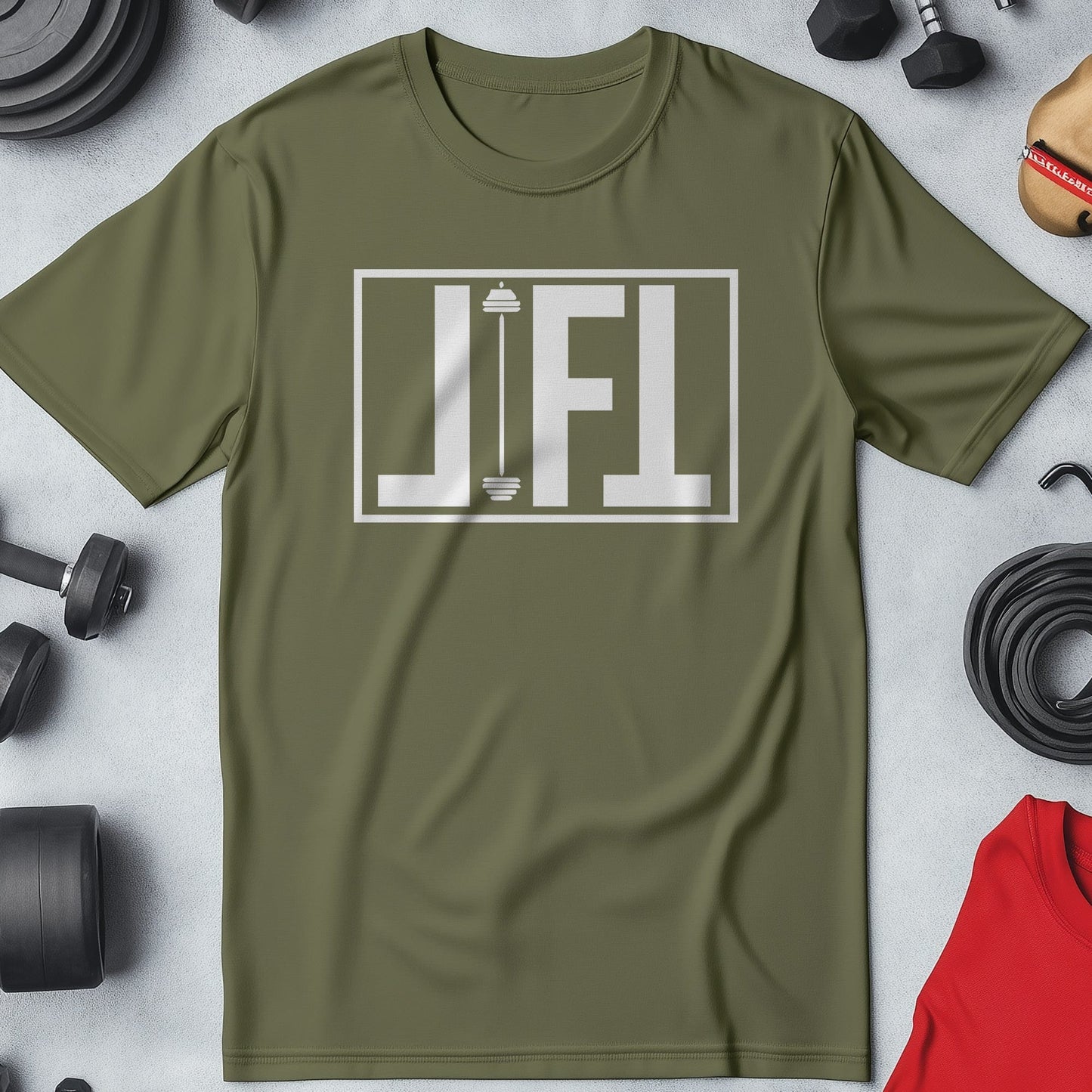 Lift Gym JFL T-shirt - Gym Humor for