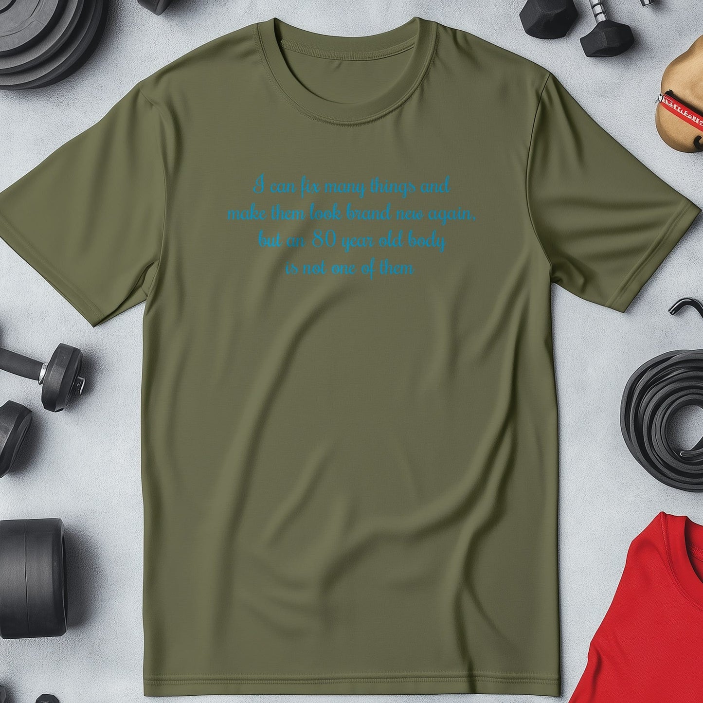 80-Year-Old Body T-Shirt ‚Äì Punching