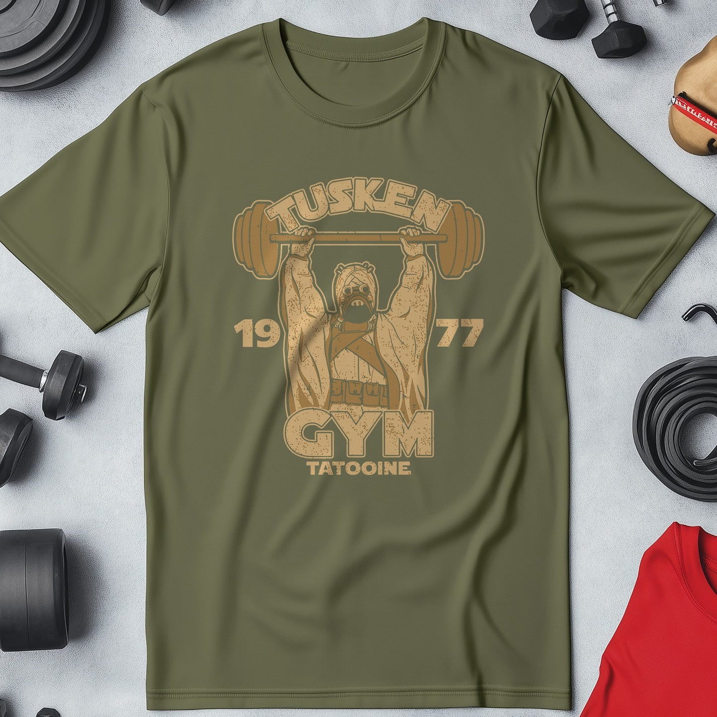 Tusken Gym T-shirt - Pump Iron Like