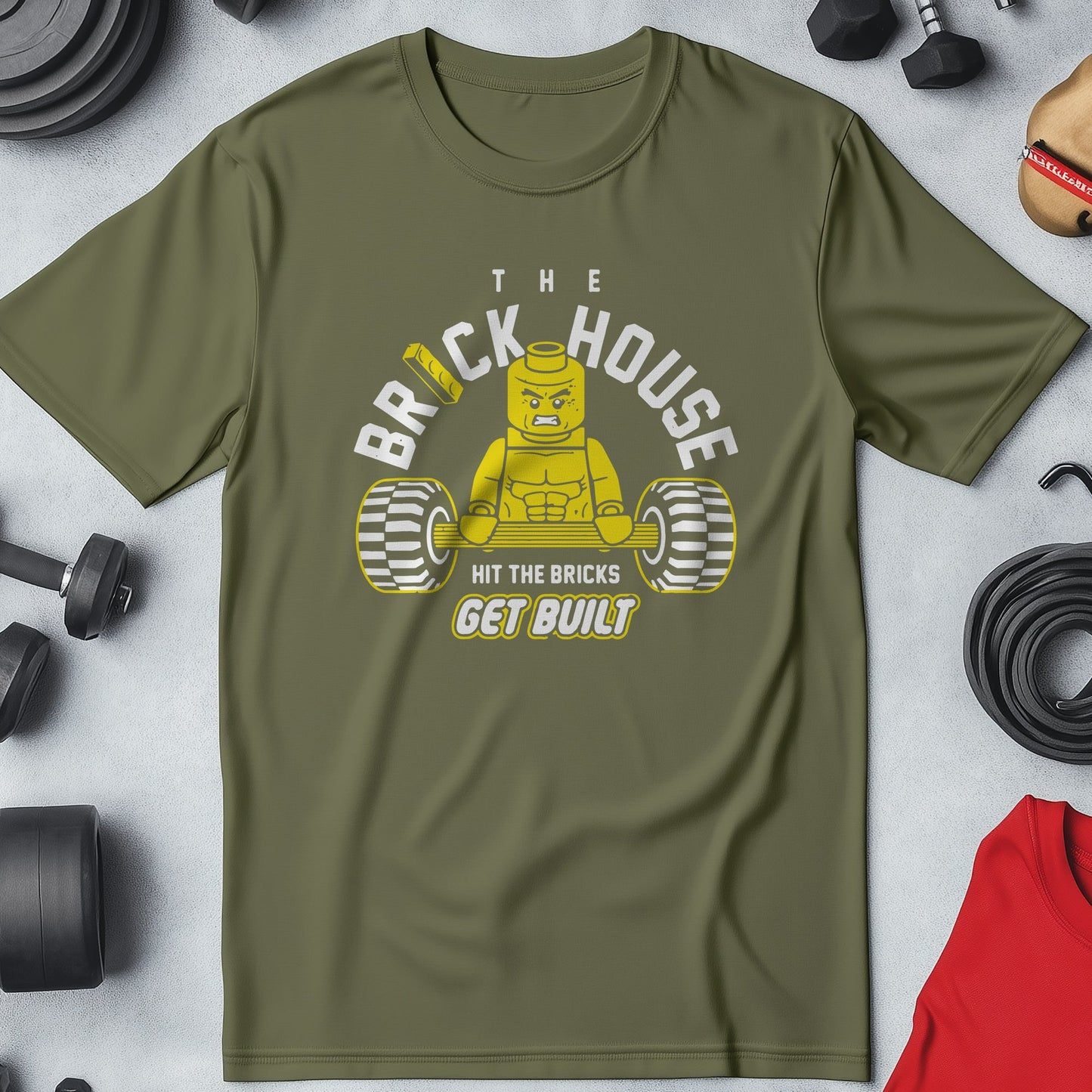 The Brick House T-Shirt - Get Fit,