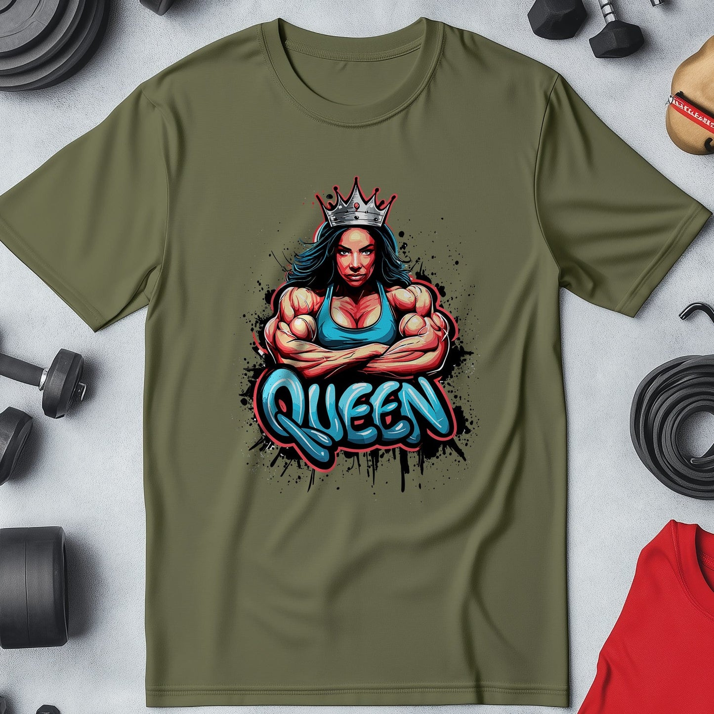 Gym 62 Queen T-shirt