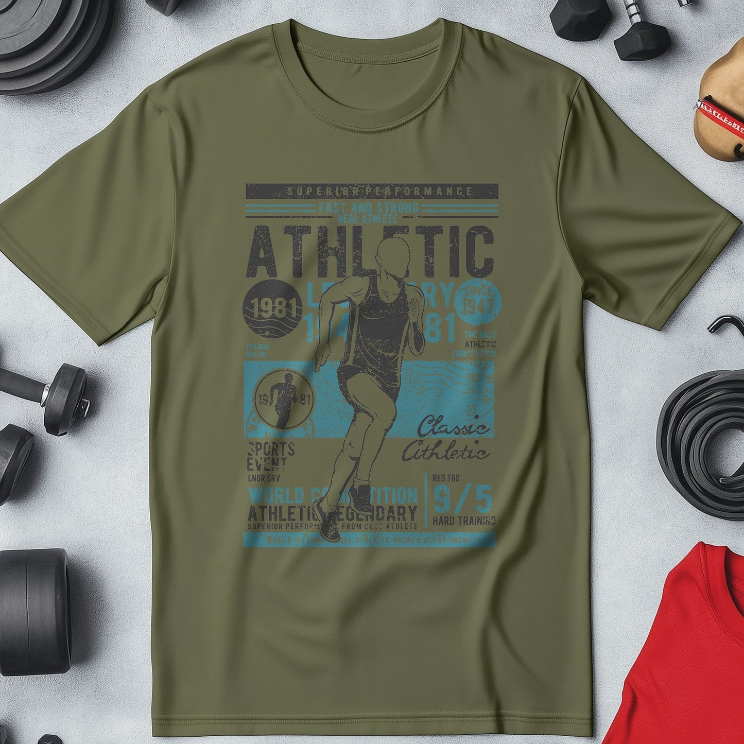 Athletic T-Shirt: For the Sporty and