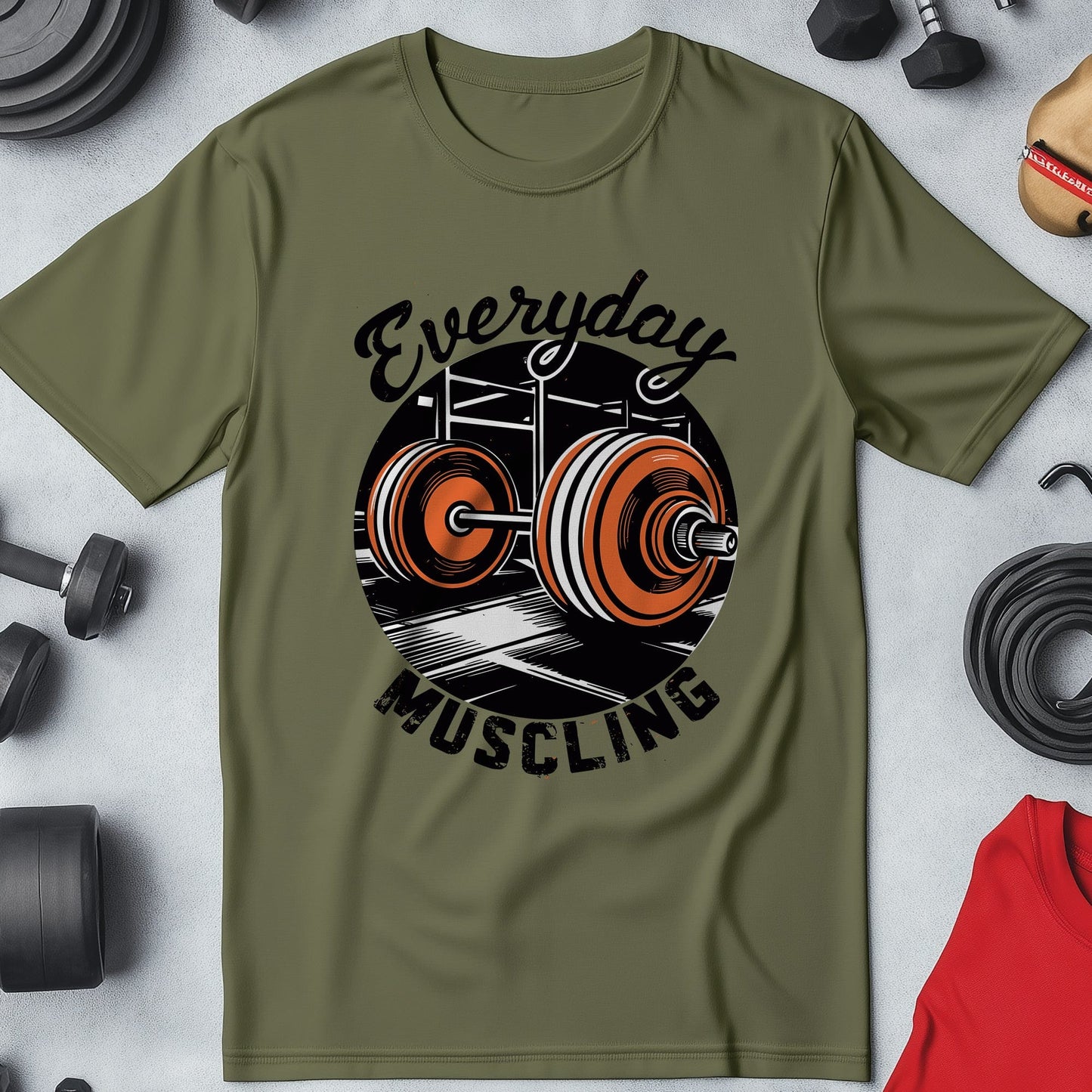 Gym 18 Everyday muscle  T-shirt