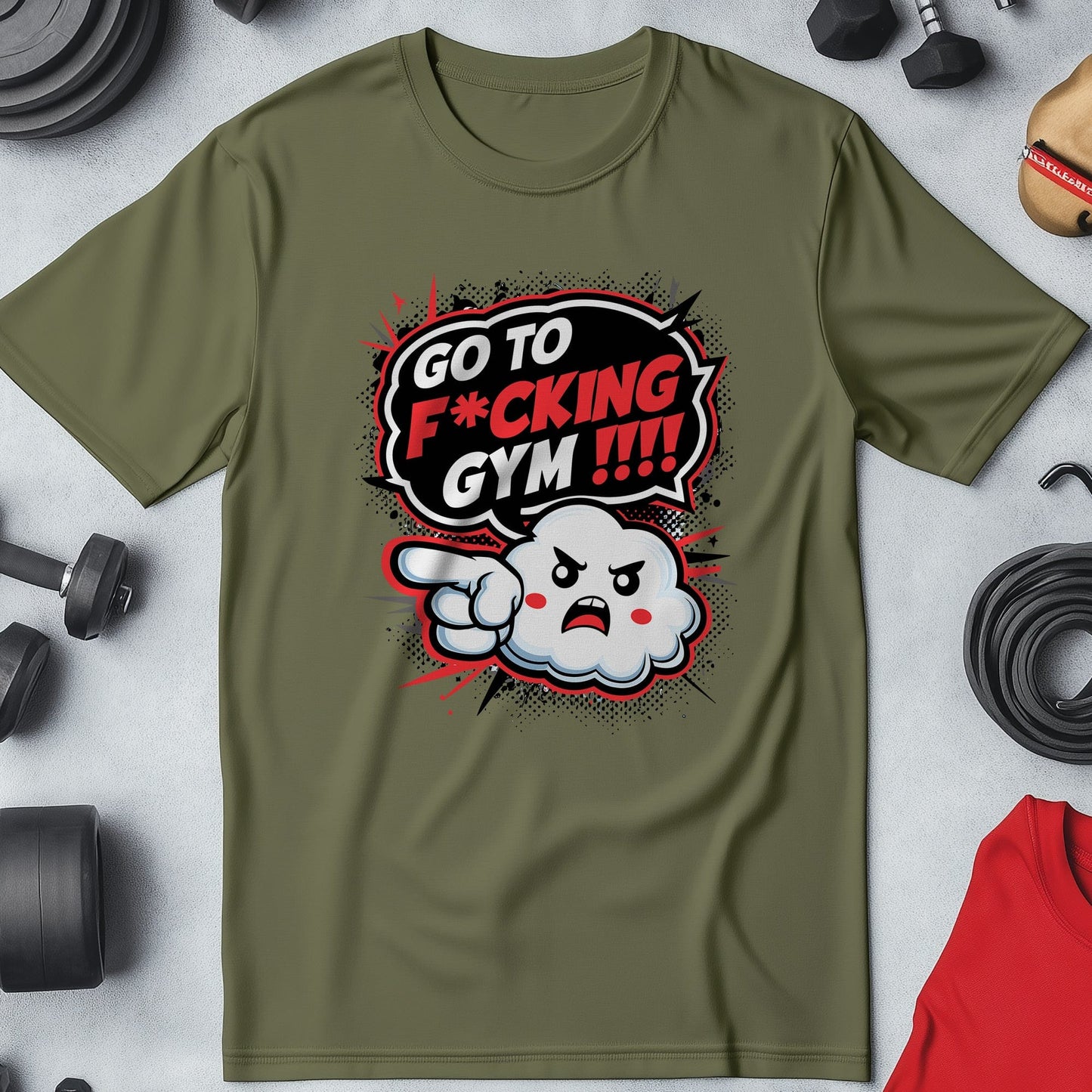 Gym 33 Go to the Gym or Else T-shirt