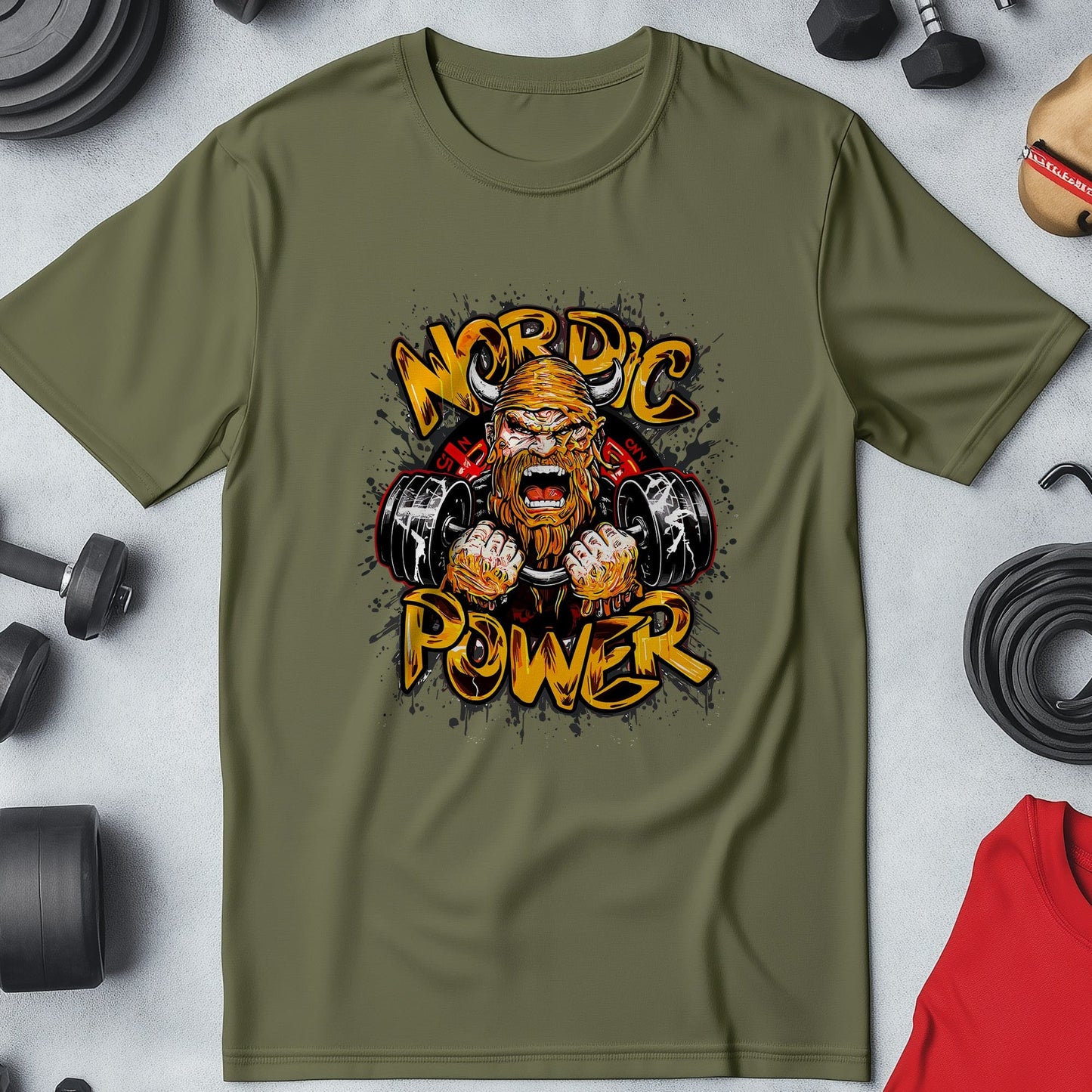 Gym 88 Viking power T-shirt