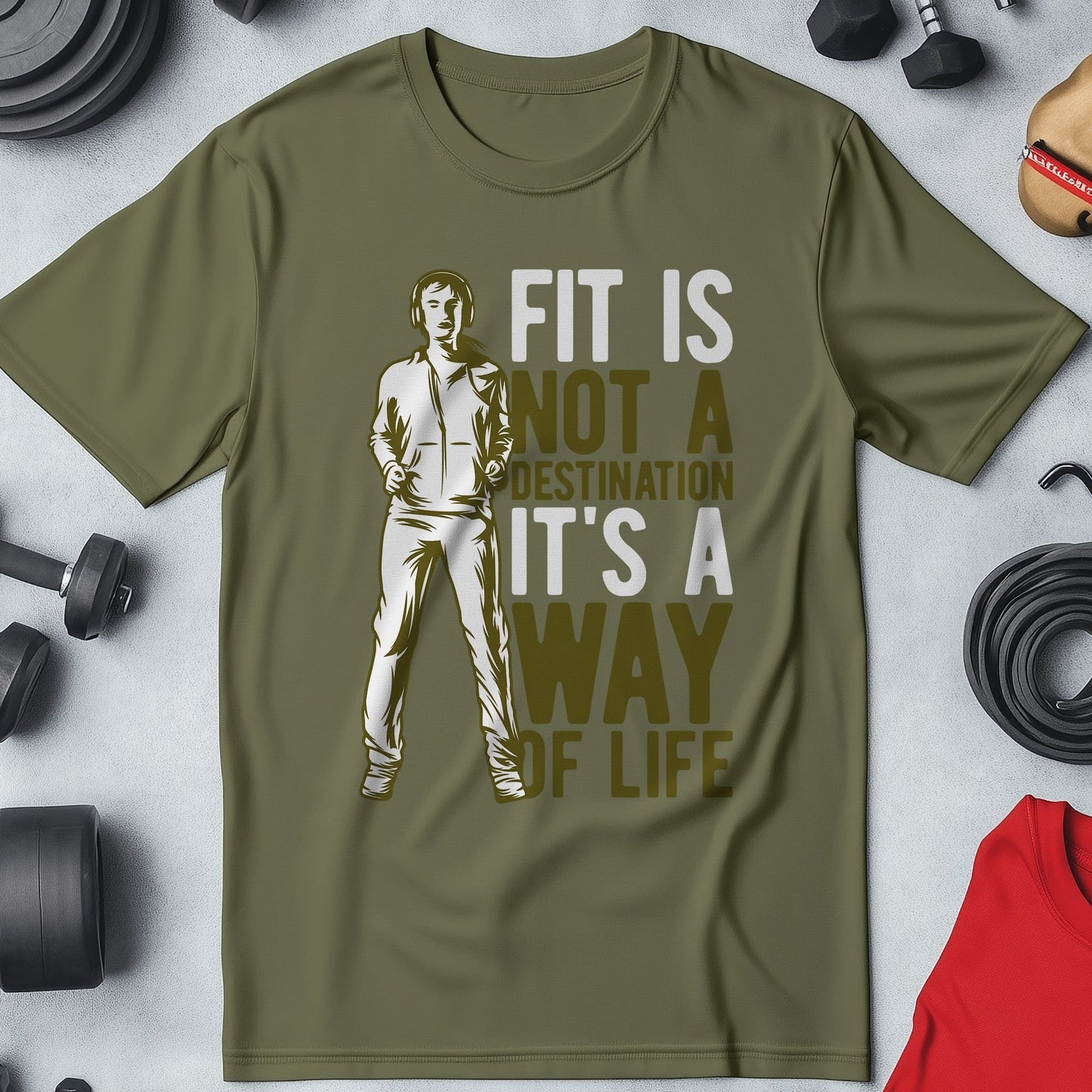 Fit Way of Life t-shirt - Funny