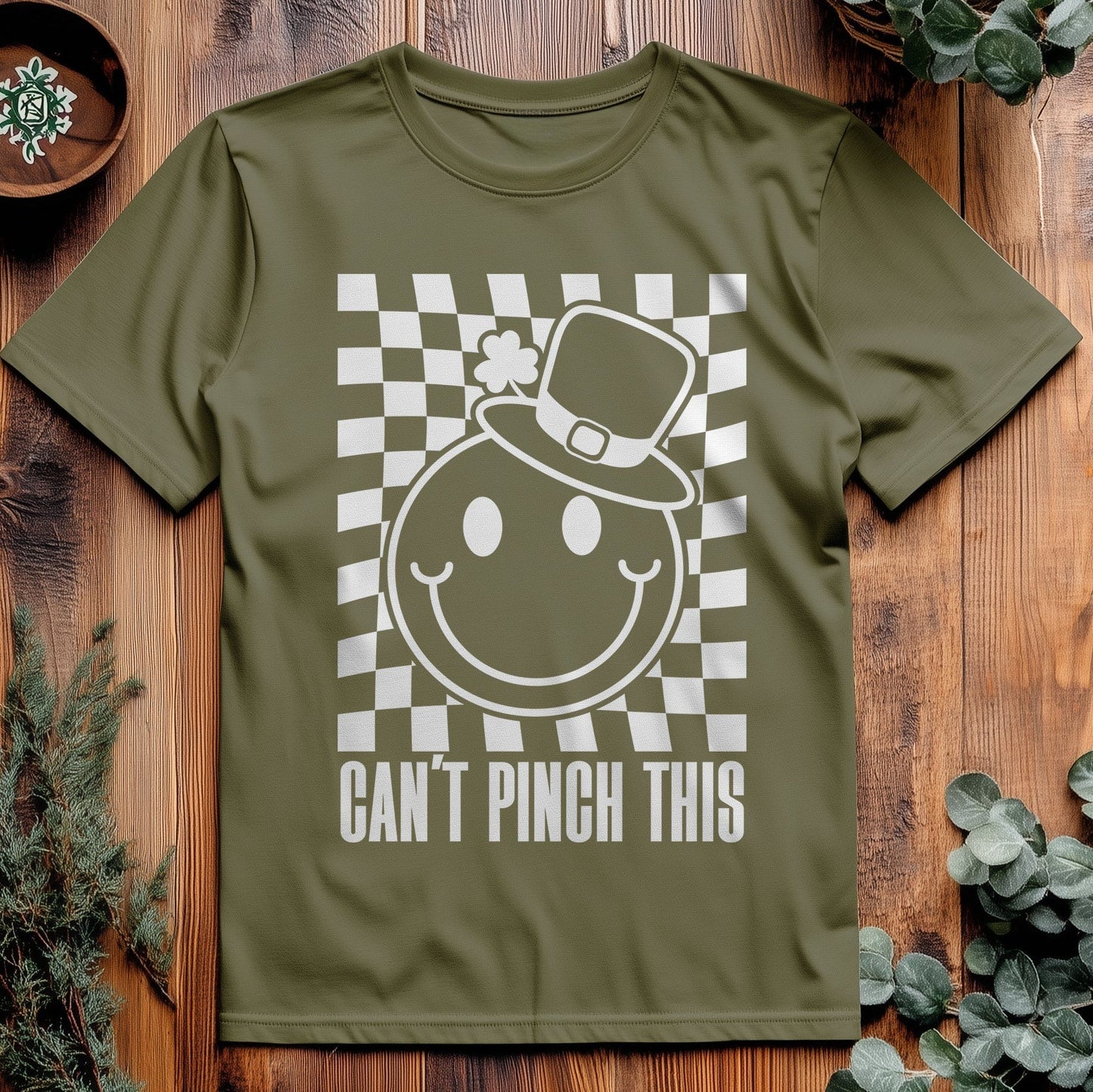 St. Patrick's Day Smiley T-shirt