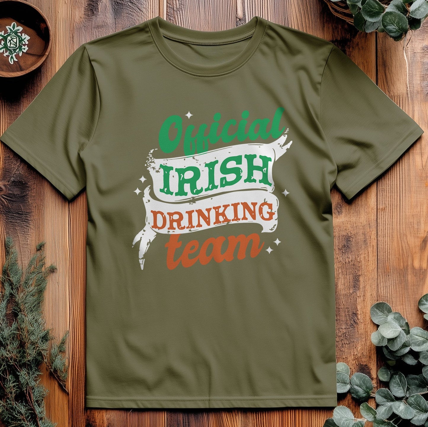 Distressed Irish Drinking Team T-Shirt