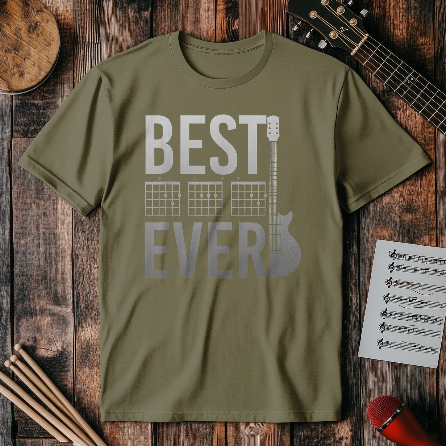 Best Dad Guitarist Ever! T-Shirt