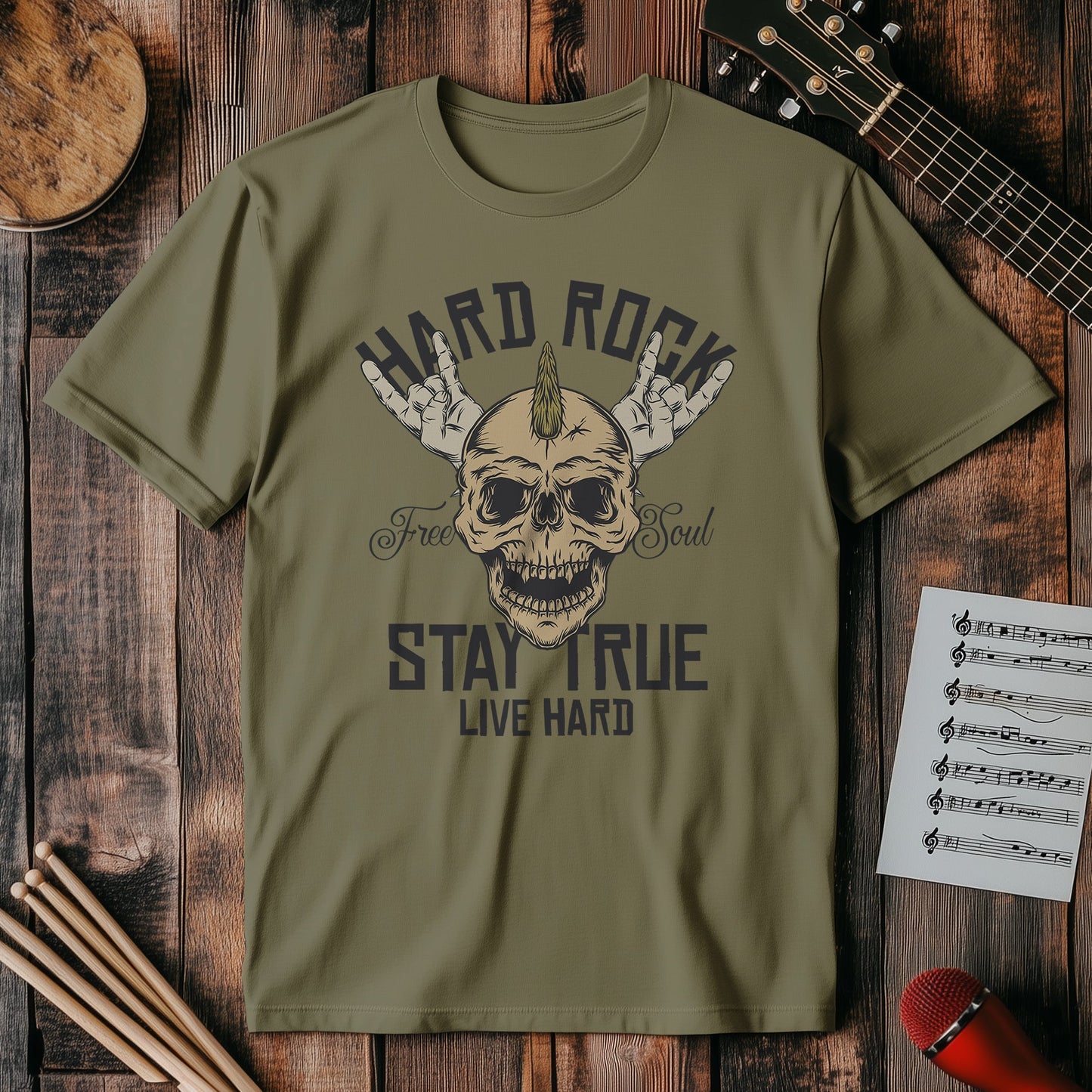 Rock Hard Stay True T-shirt