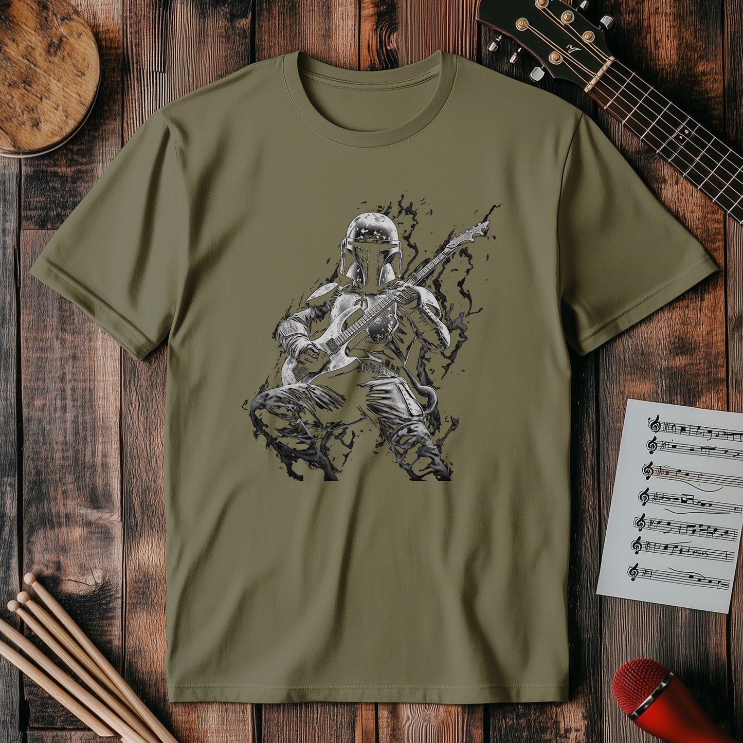 Mando Guitar Rocks T-Shirt