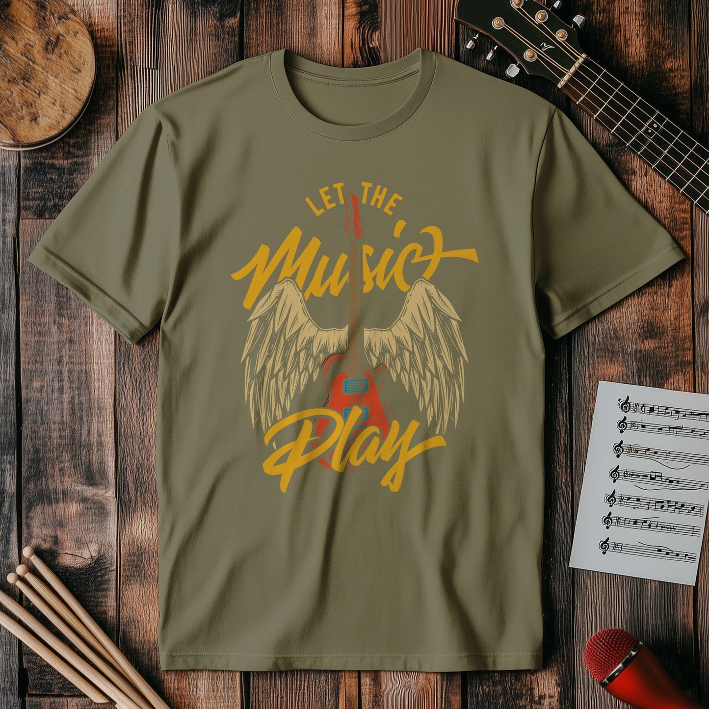 Let The Music Play T-Shirt