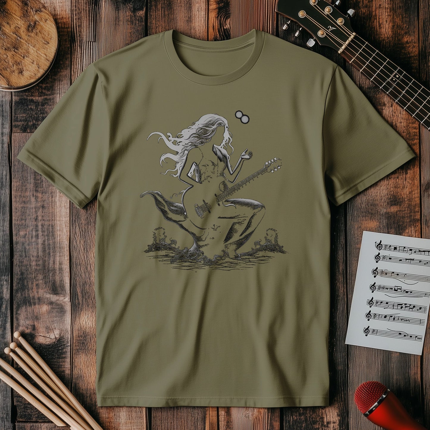 Little Mermaid Rocks T-Shirt