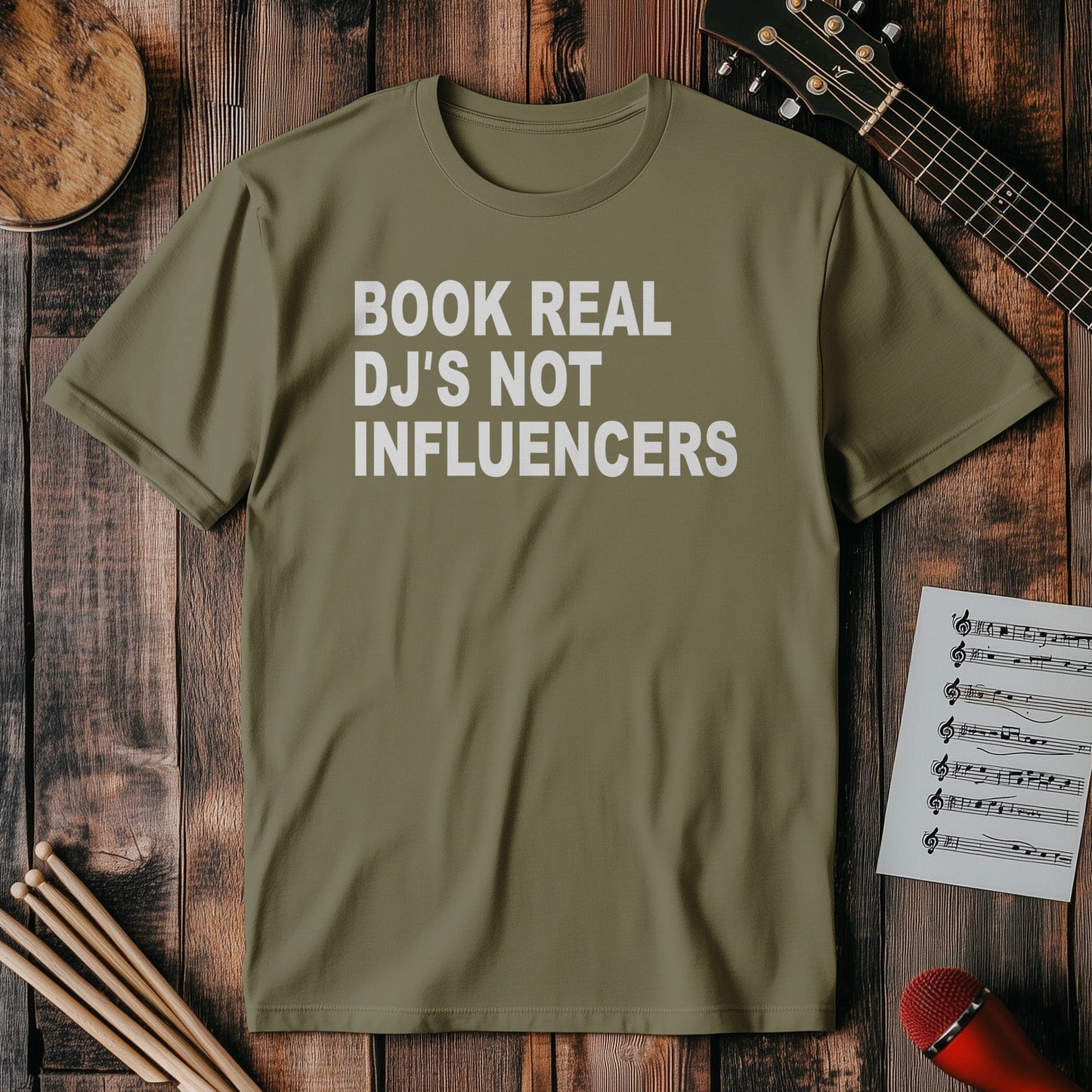 Book Real DJs T-Shirt