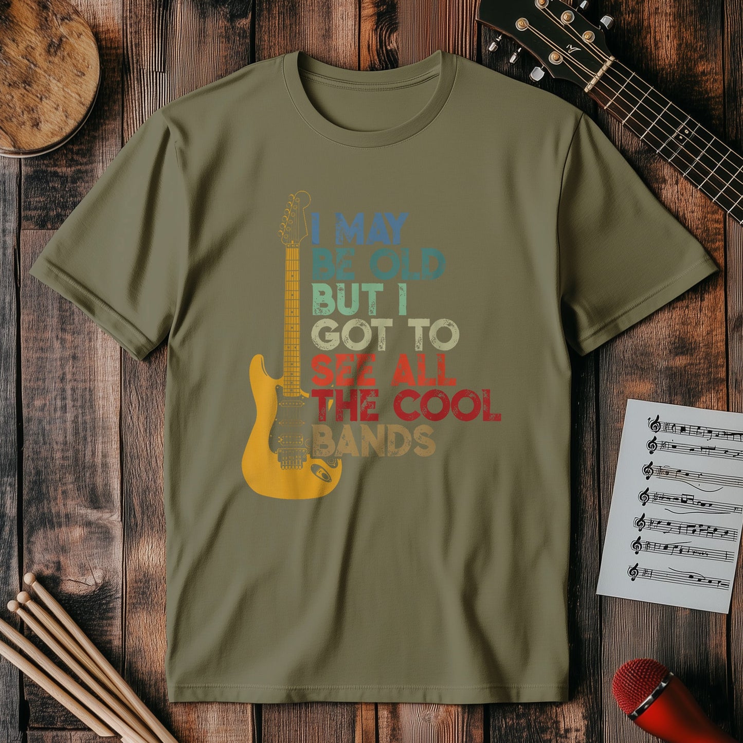 I May Be Old But I Saw t-shirt