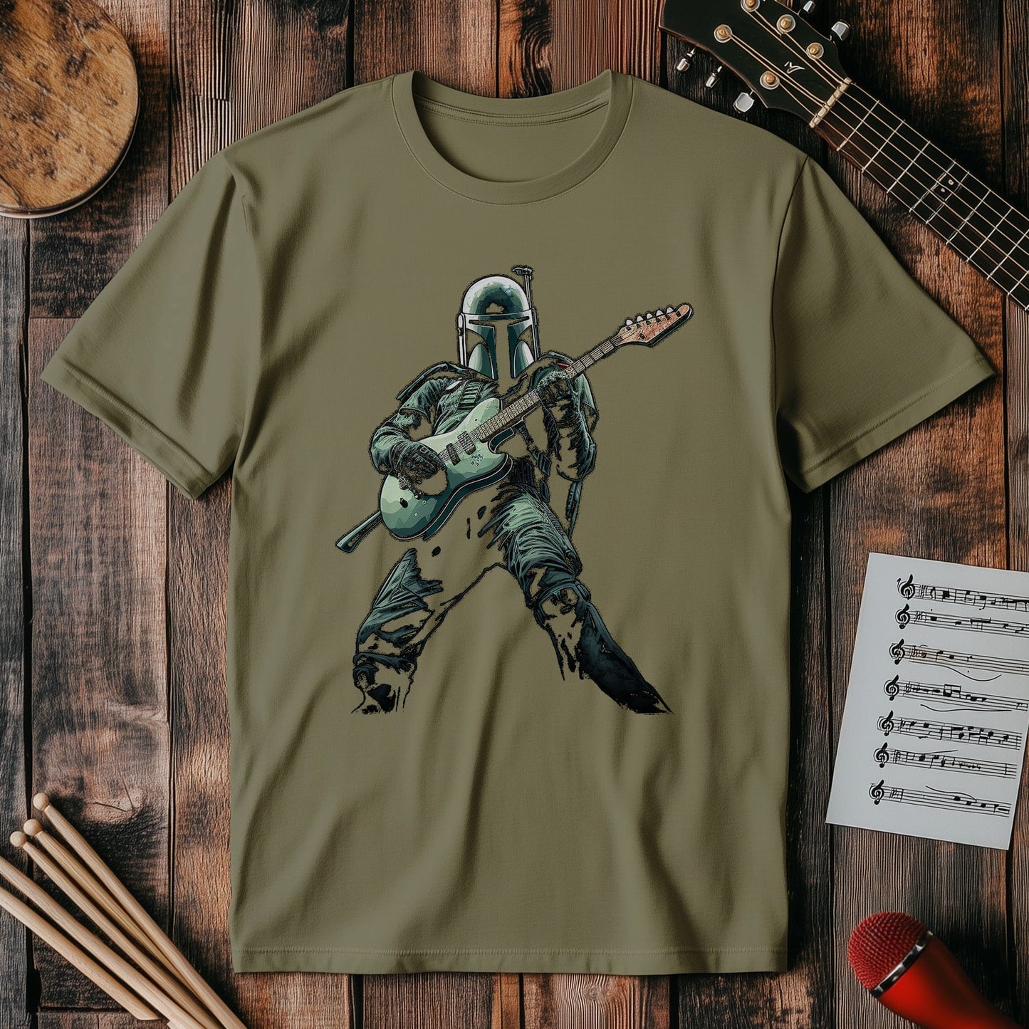 Fett Guitar Rocks T-Shirt - Unleash