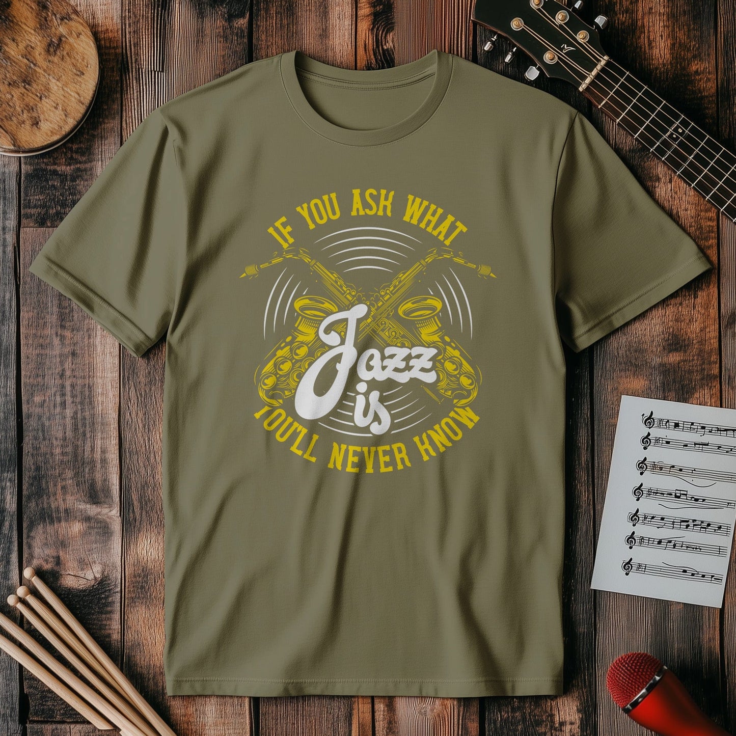 Ask What Jazz Is T-shirt