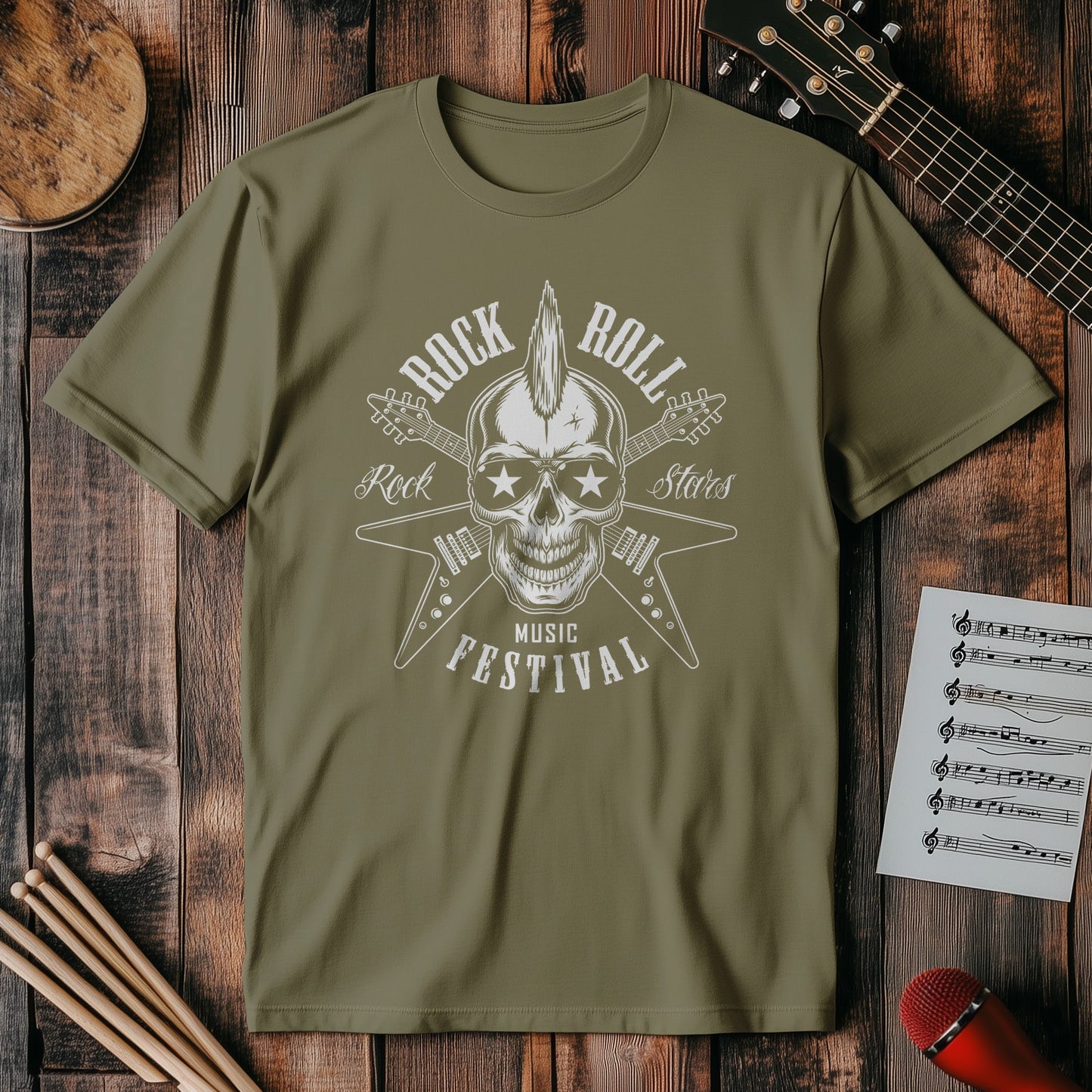Punk Rock Stars T-Shirt - Wear Your
