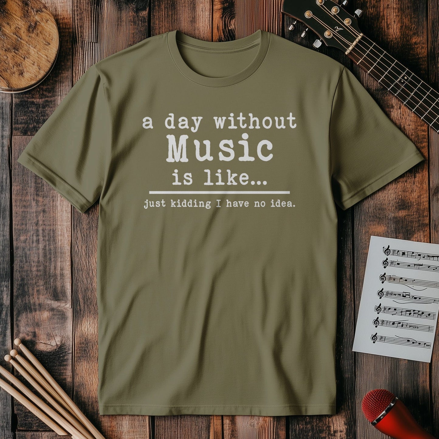 Day Without Music T-Shirt