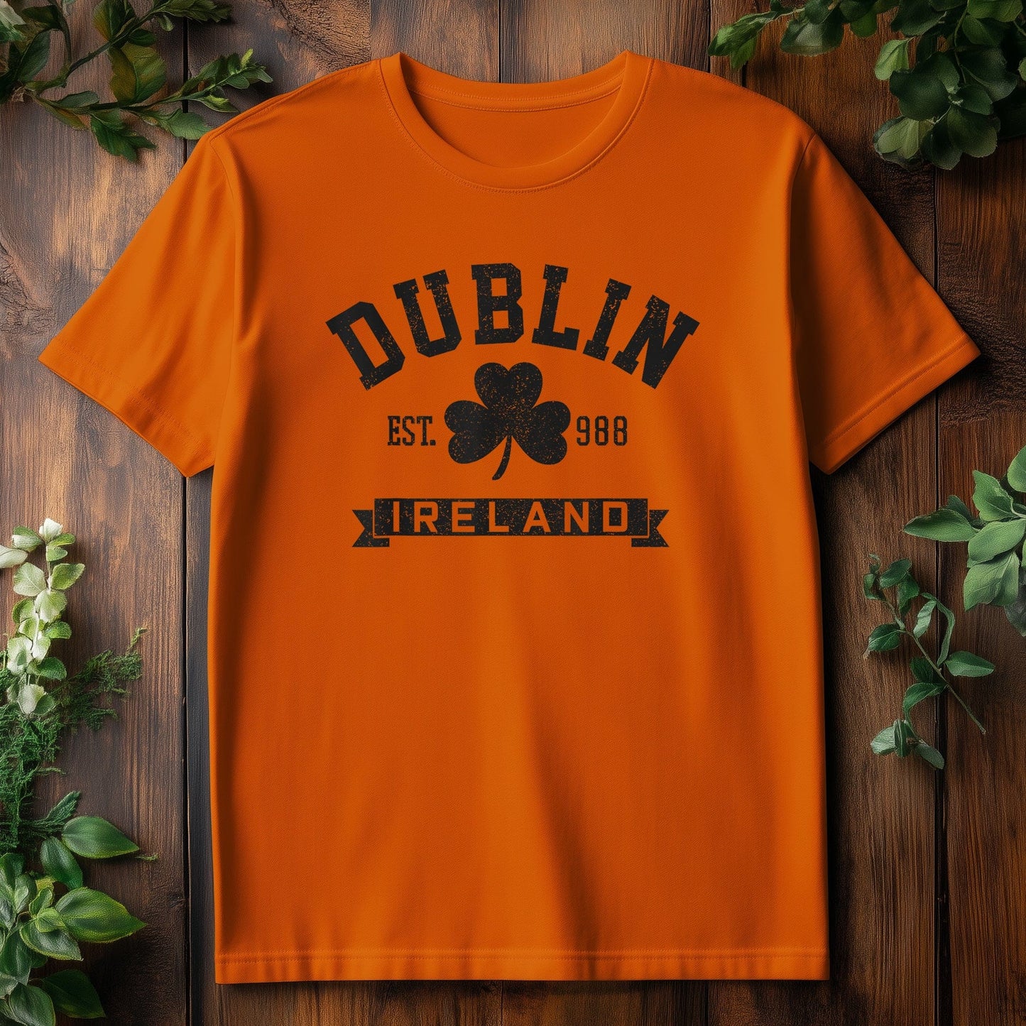 Dublin Ireland Est 988 T-shirt