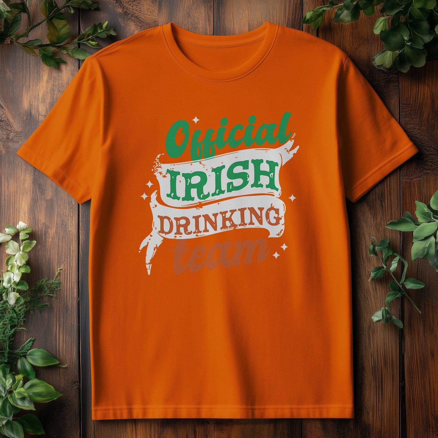 Distressed Irish Drinking Team T-Shirt