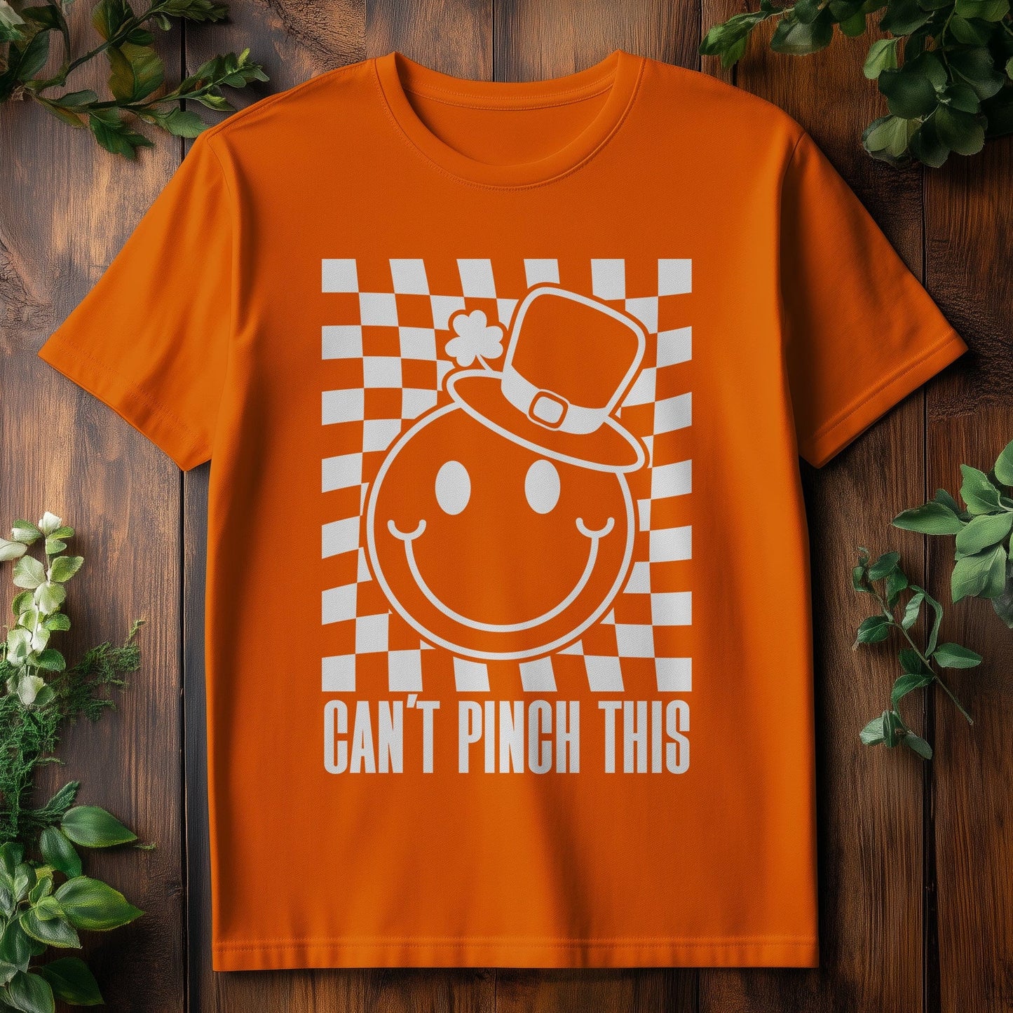 St. Patrick's Day Smiley T-shirt
