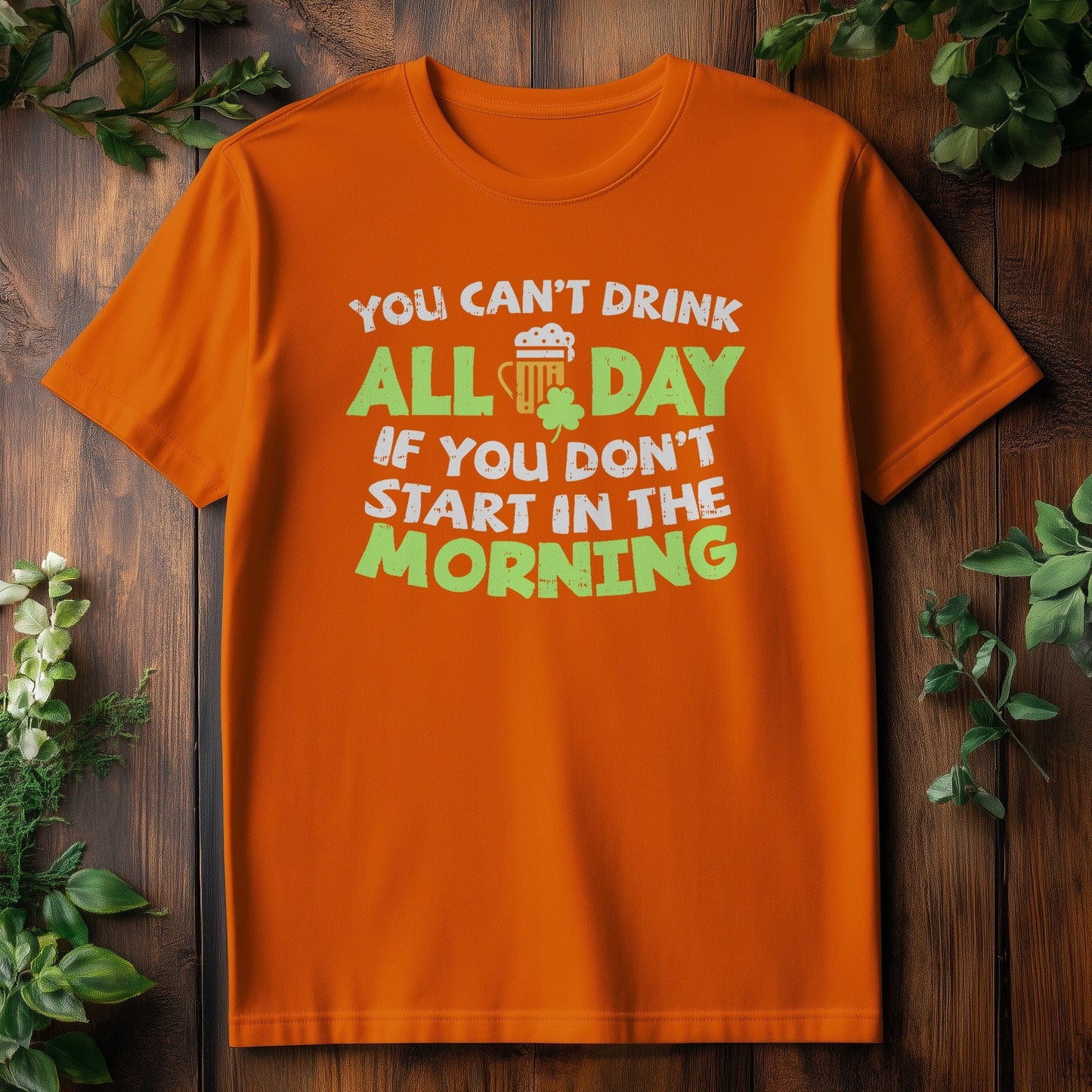 Drink All Day Irish T-Shirt