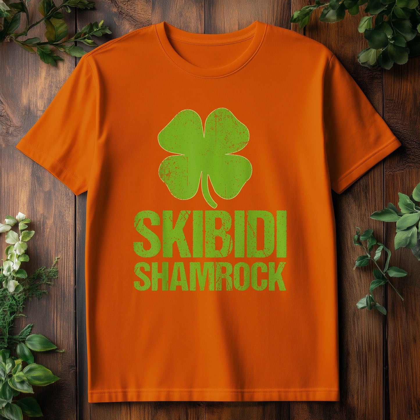 Skibidi Shamrock t-shirt