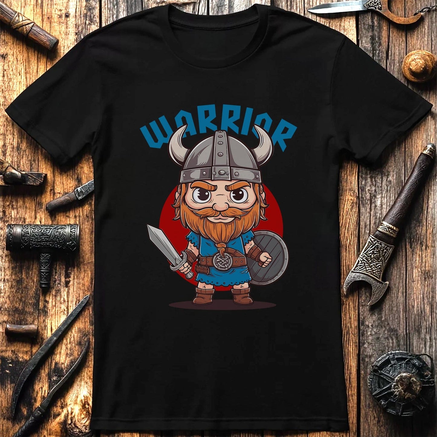 Vikings Nordic22 t-shirt Cartoon warrior