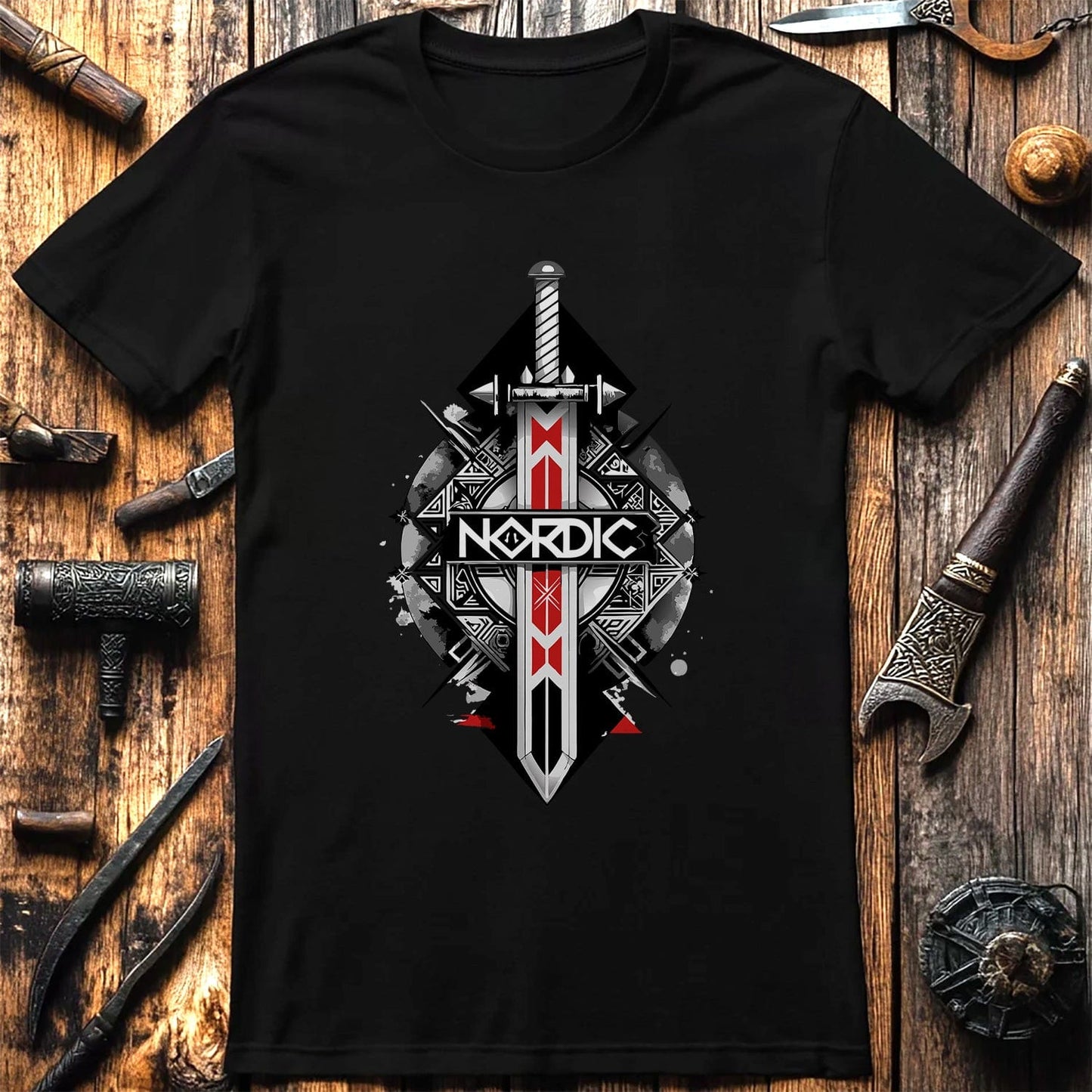 Vikings Nordic59 T-Shirt Nordic sword