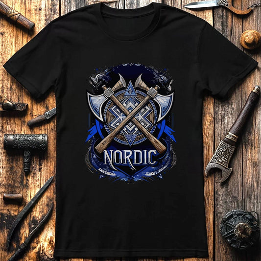 Vikings Nordic49 T-shirt crossed axes