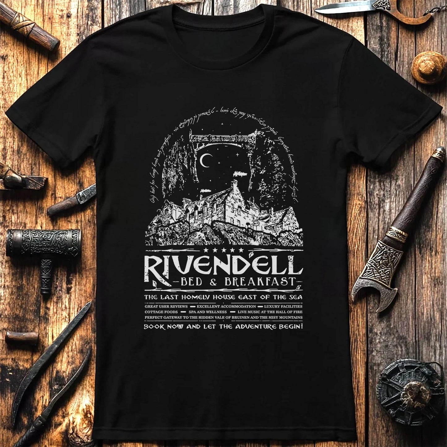 Rivendell Bed Breakfast t-shirt -