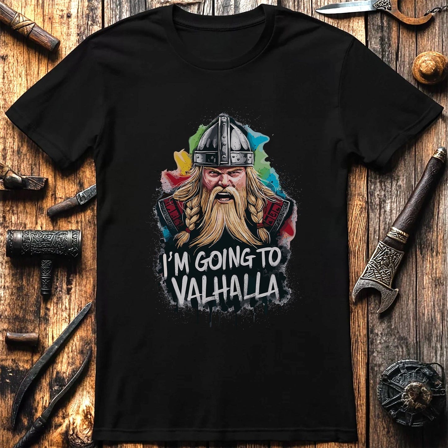 Vikings Nordic37 T-Shirt Going to Valhalla