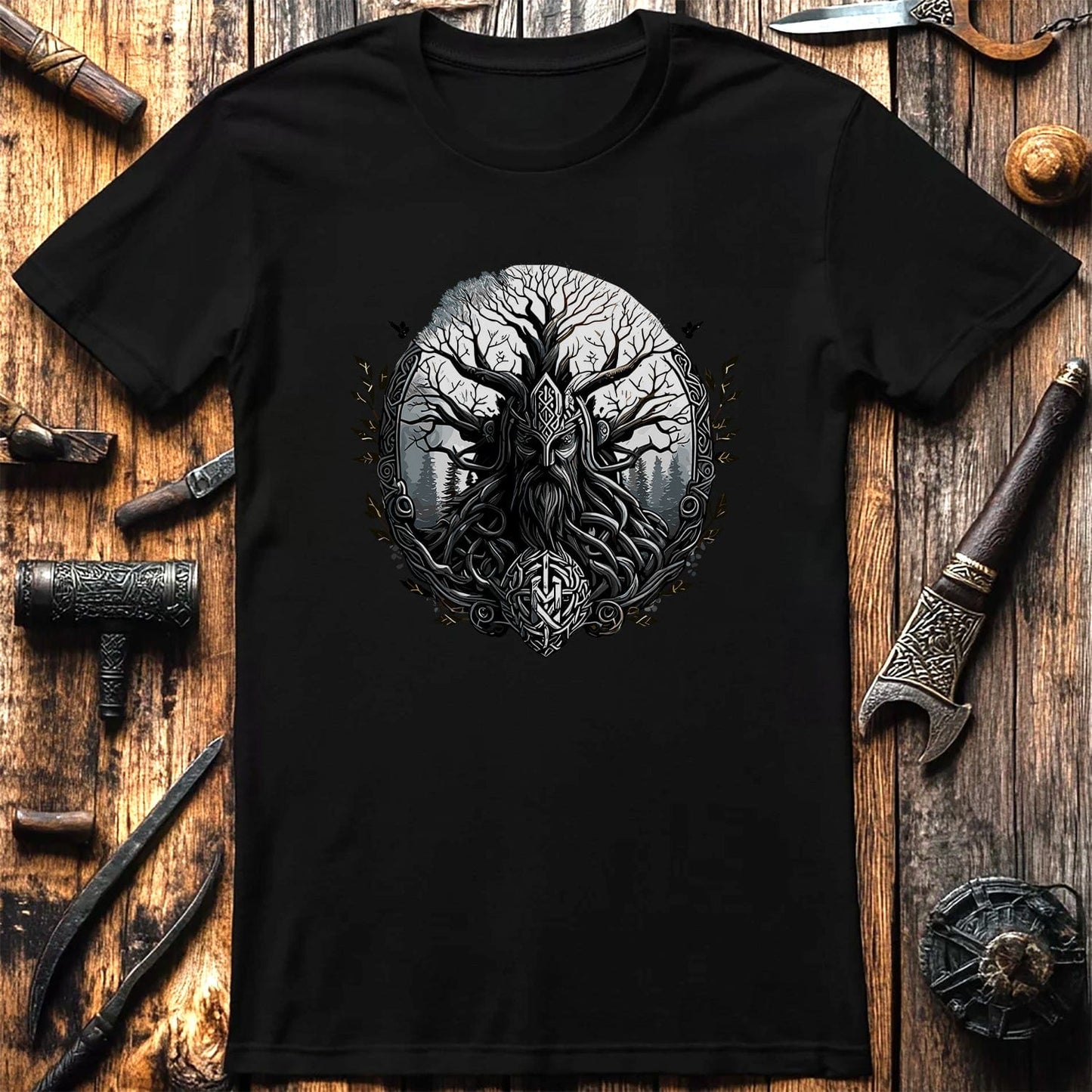 Vikings Nordic60 T-Shirt Tree of life