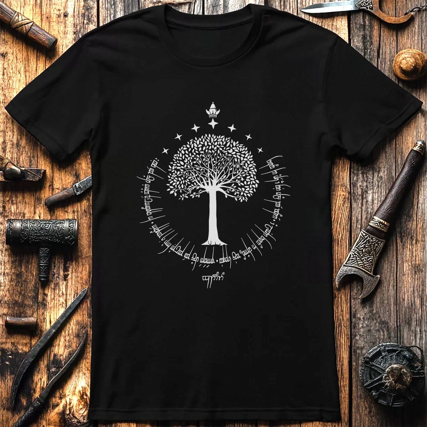 White Tree t-shirt - Life's a branch,
