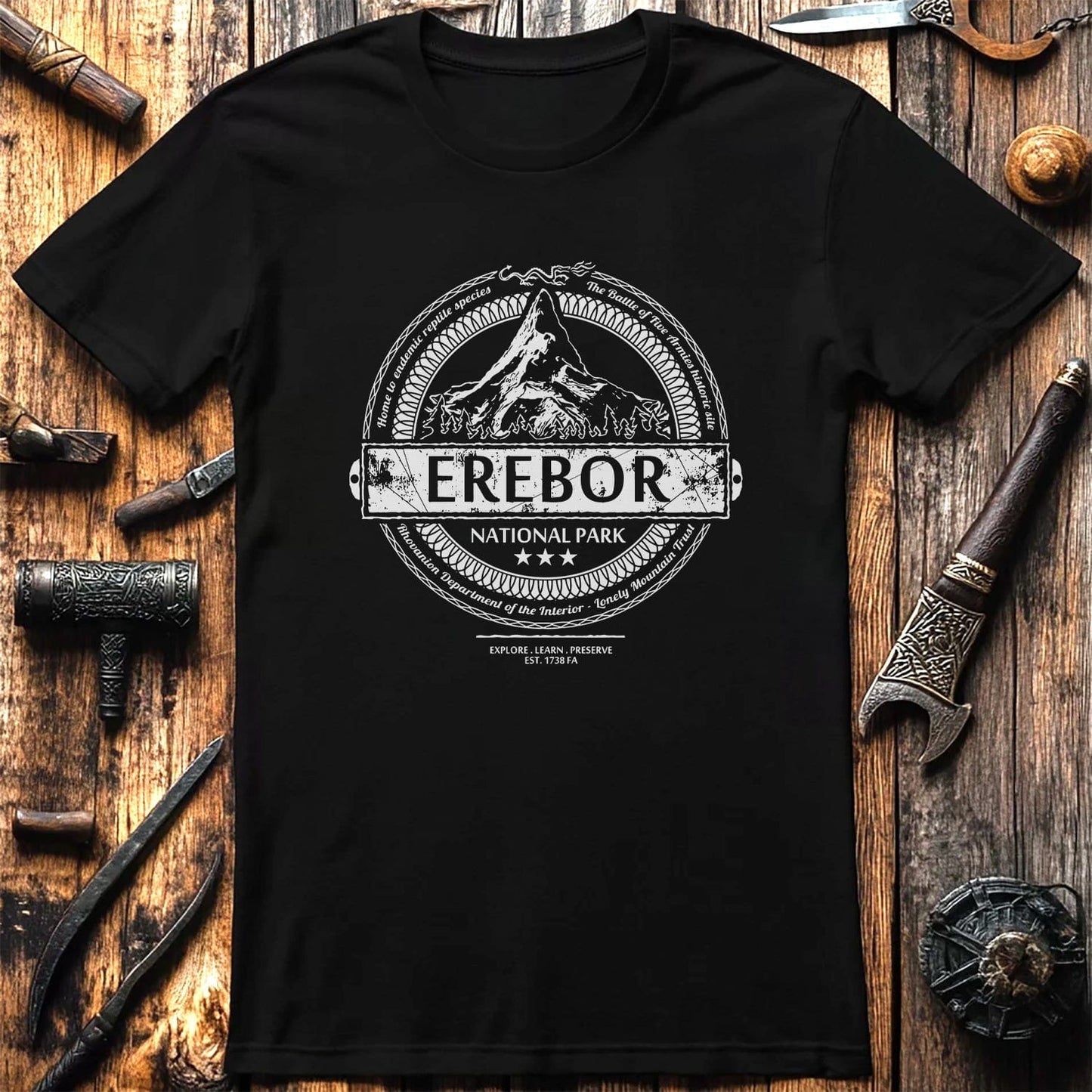 Erebor Park T-shirt - Hilariously