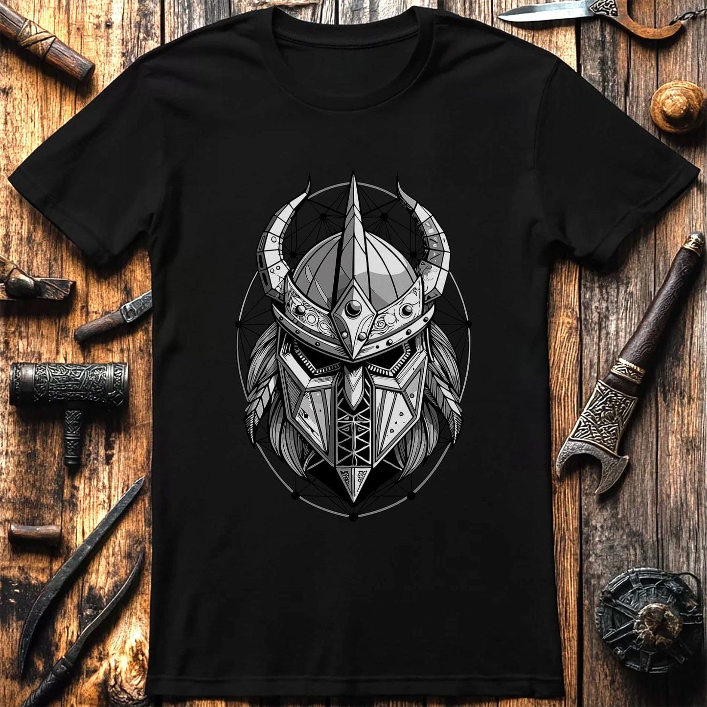 Vikings Nordic11 T-Shirt Masked warrior