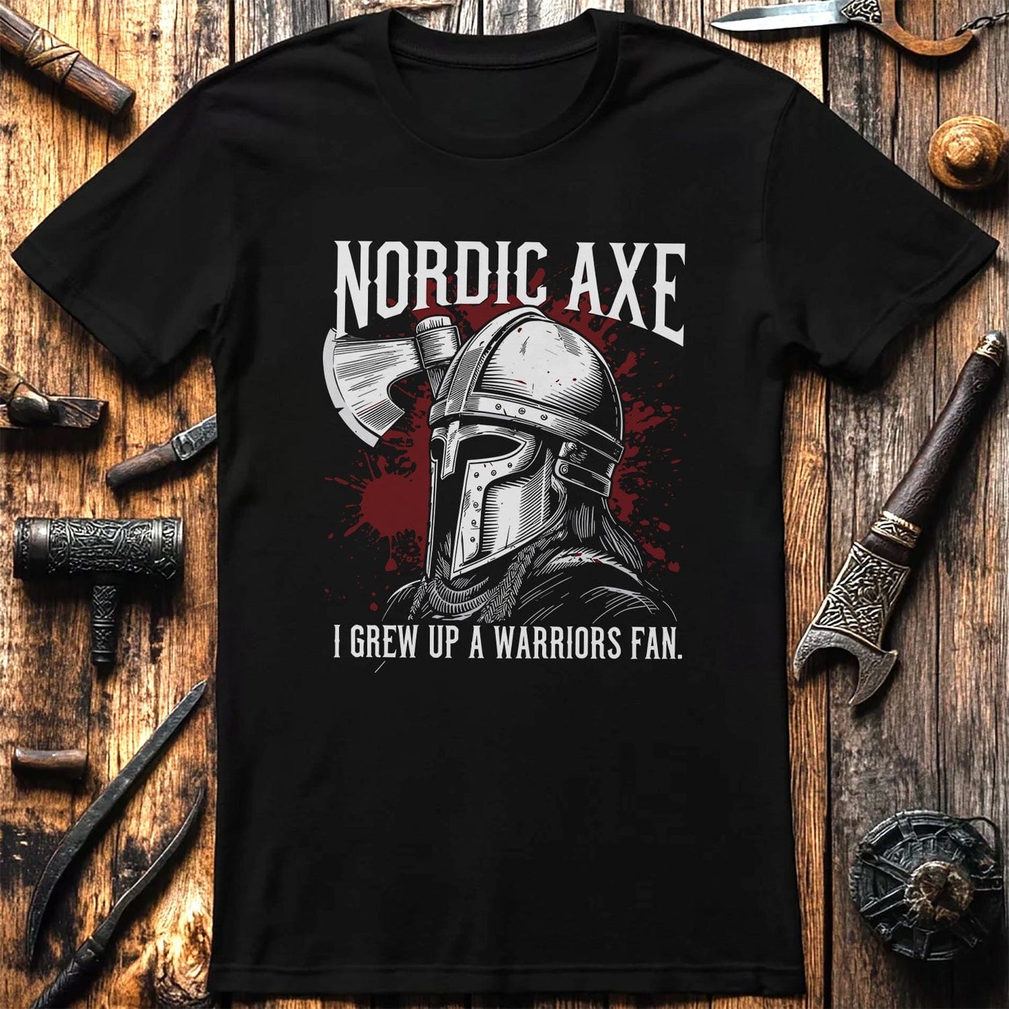 Vikings Nordic2 T-shirt Nordic axe