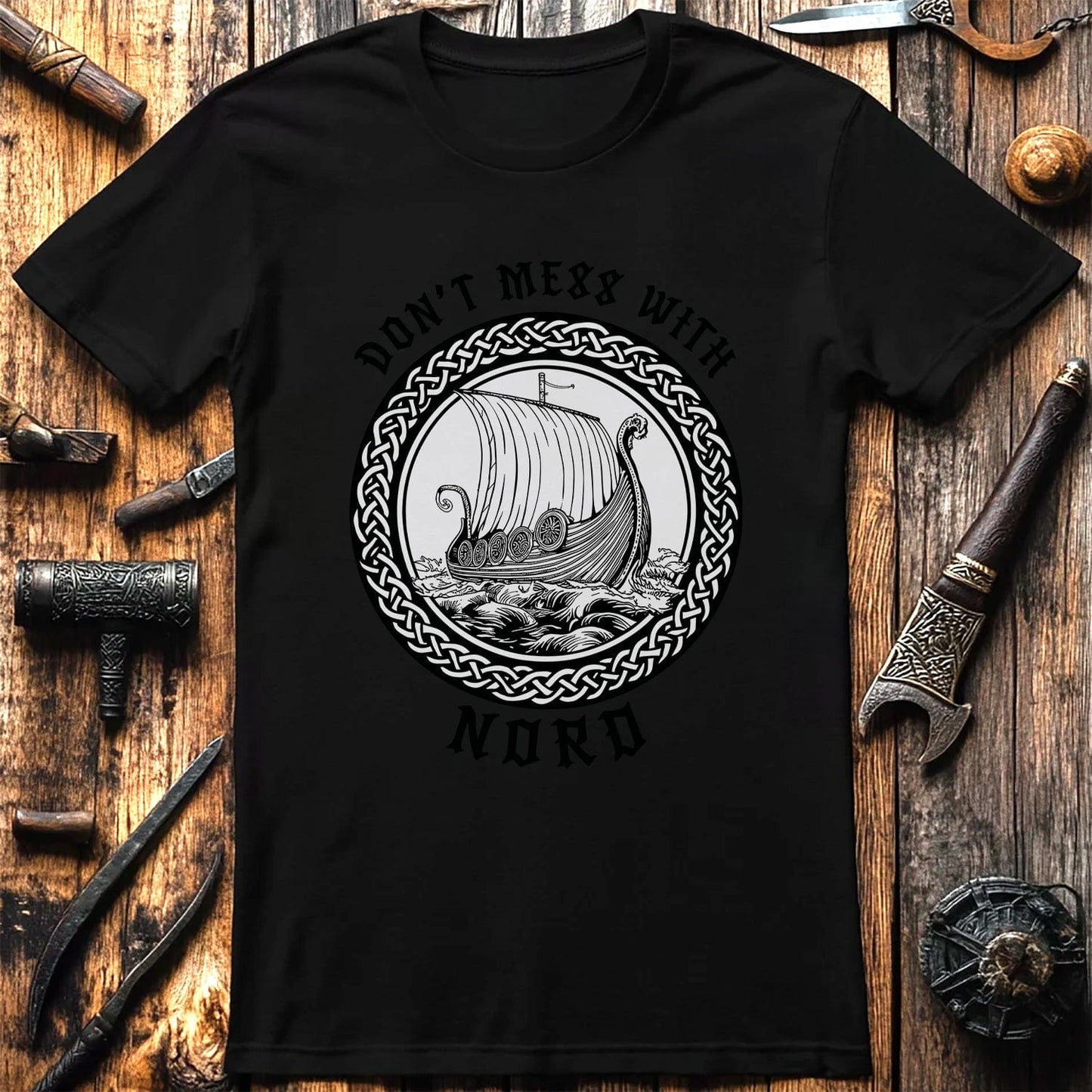 Vikings Nordic36 t-shirt Don't mess with Nord