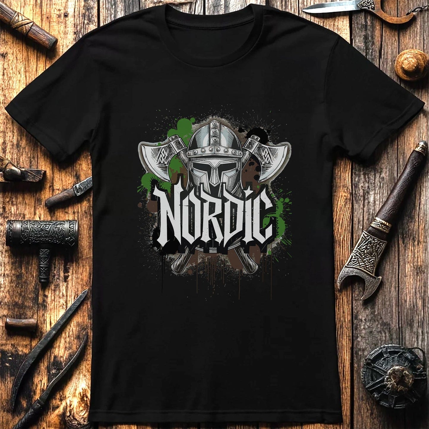 Vikings Nordic12 t-shirt Shamrock & Axe