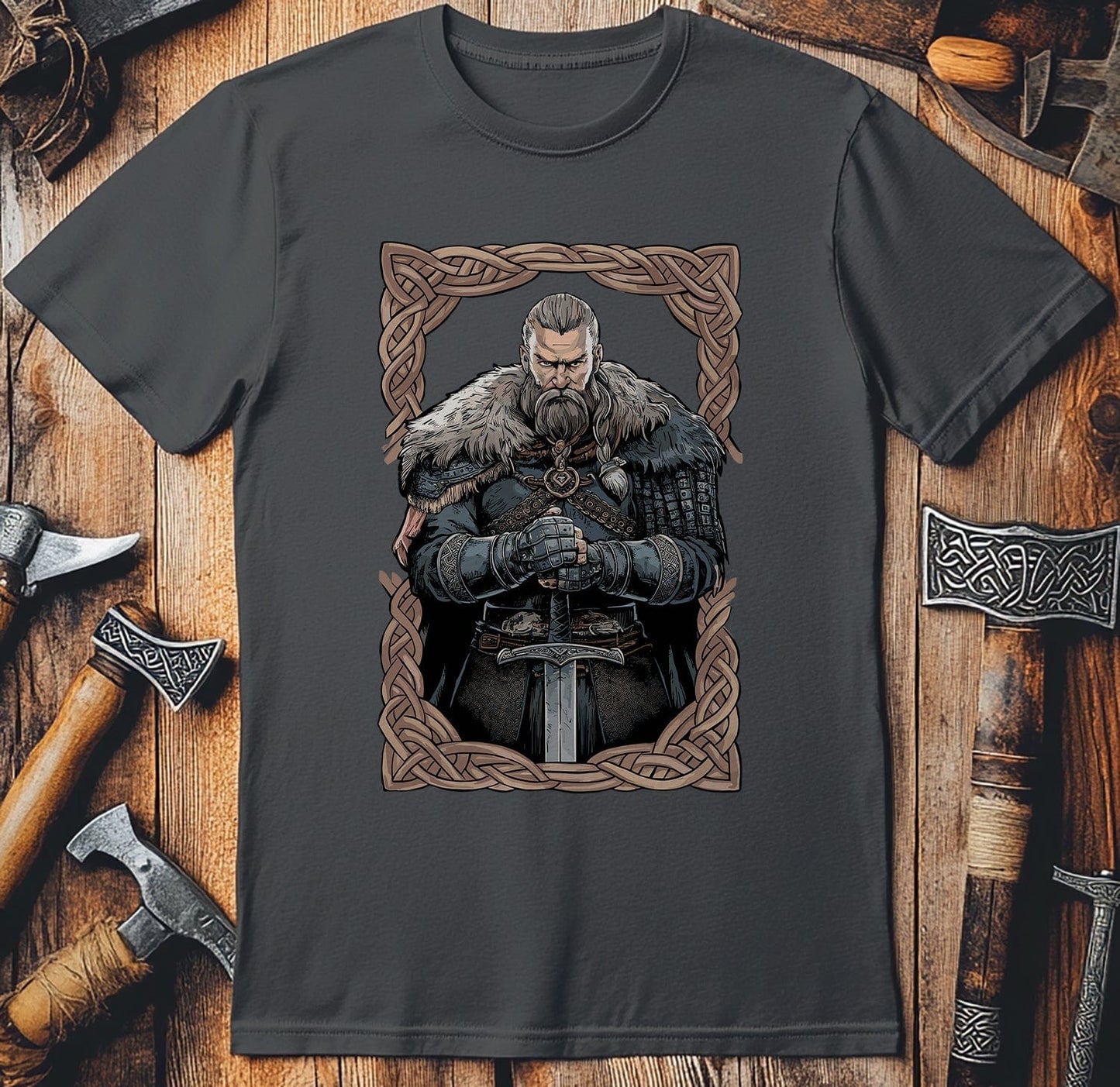 Vikings Nordic89 T-shirt Viking painting