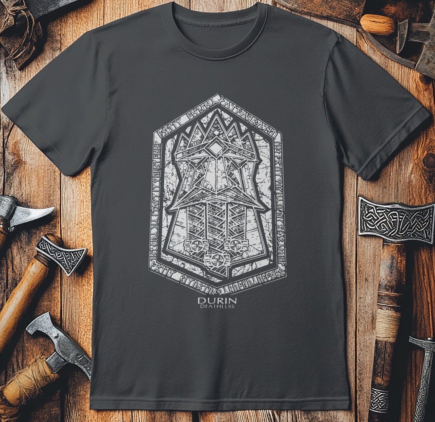 Durin Viking Helmet T-Shirt - Unleash