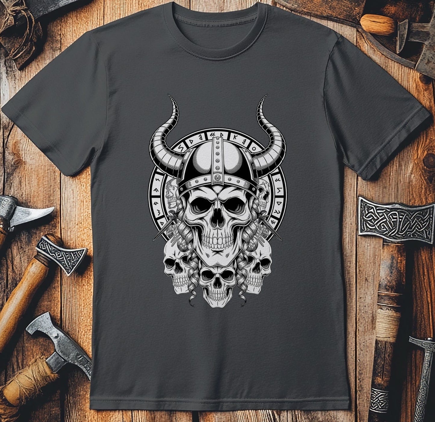 Vikings Nordic21 T-Shirt Skull